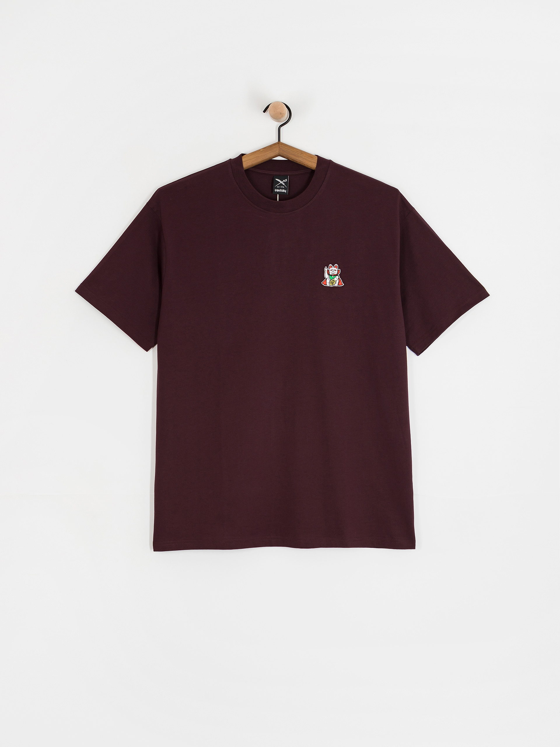 Iriedaily T-Shirt Vamp Cat (aubergine)