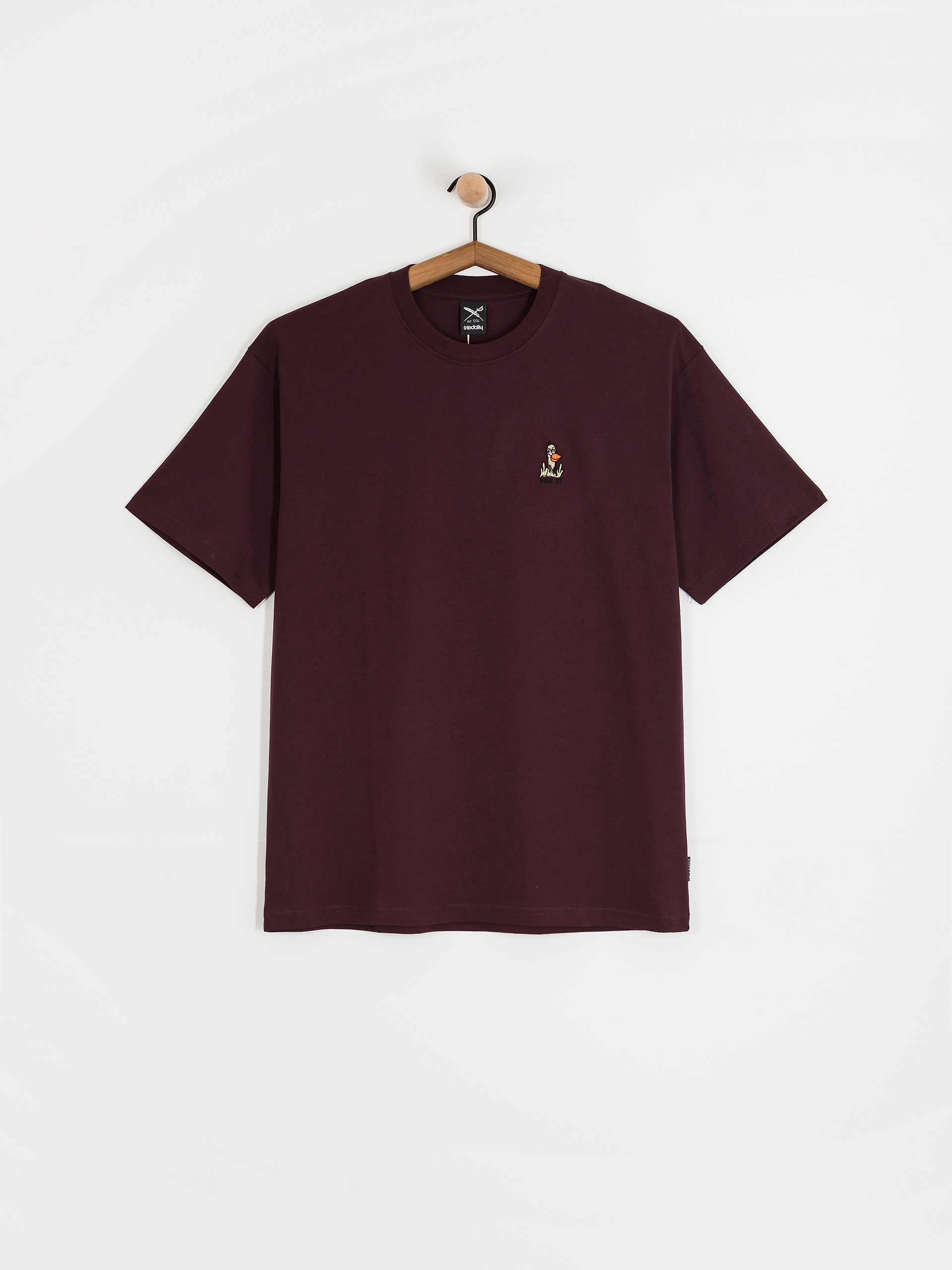 Iriedaily What The Duck T-Shirt (aubergine)