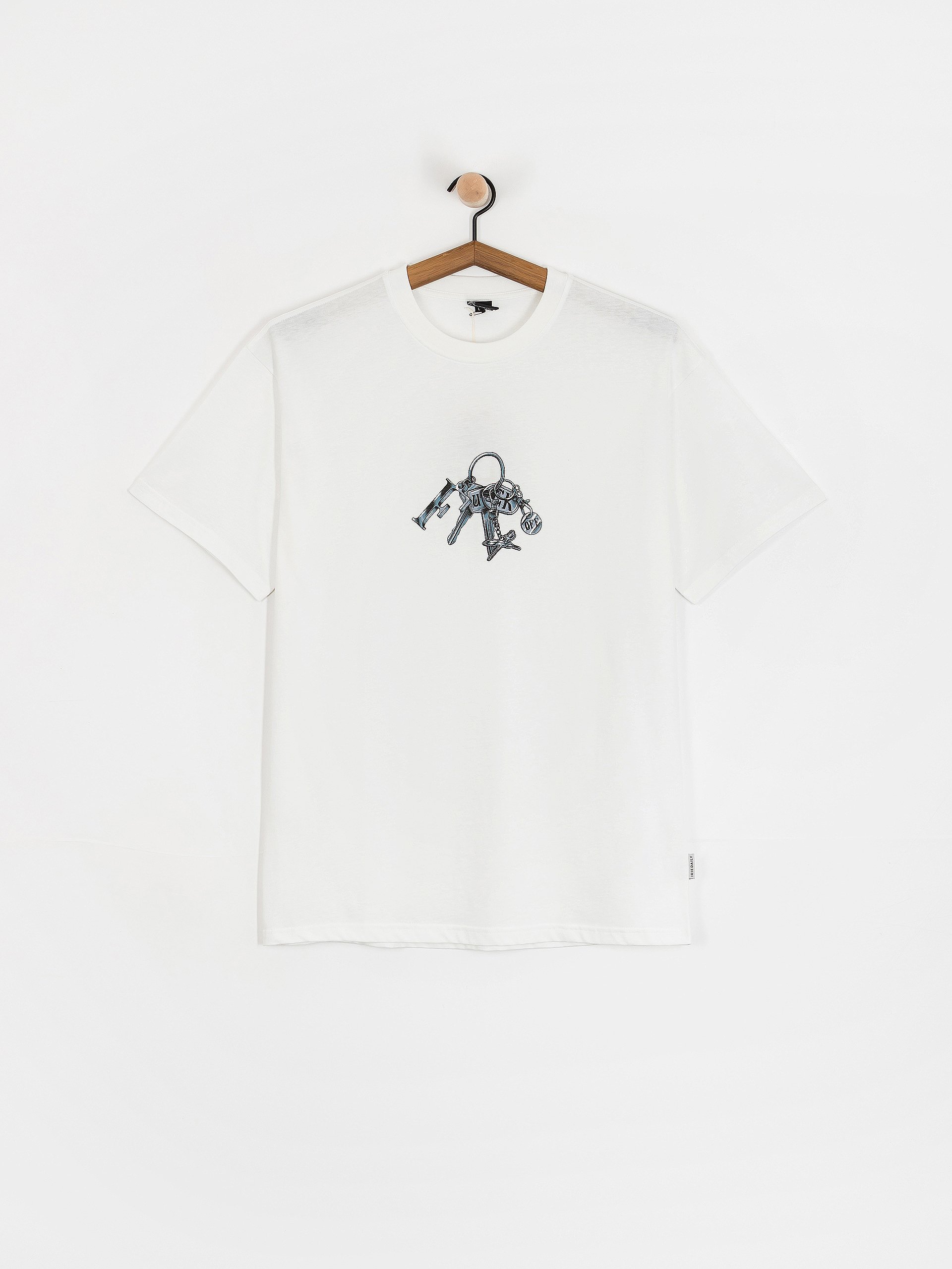Iriedaily T-Shirt Keyhanger (white)