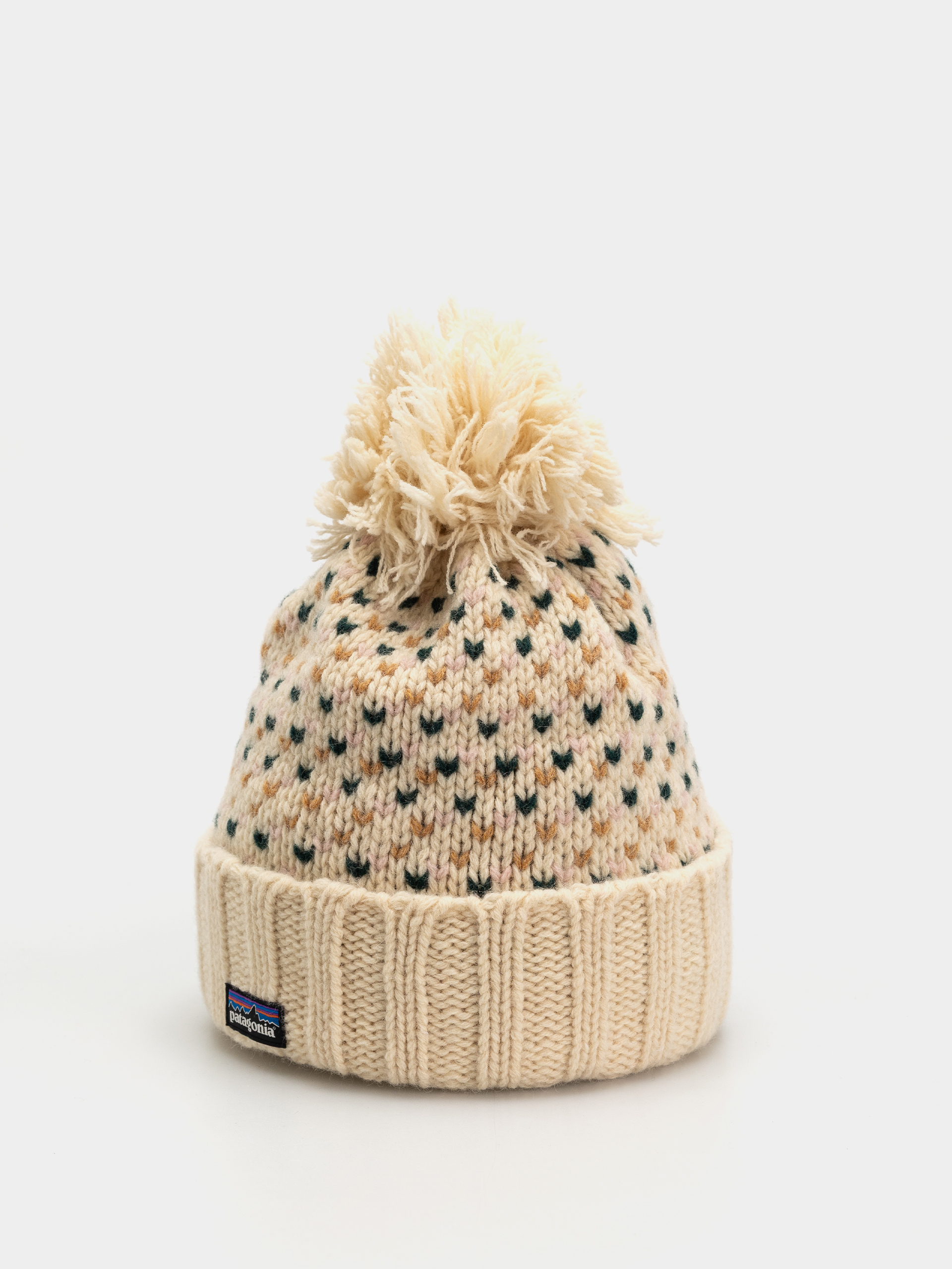 Patagonia Snowbelle Beanie - beige (confetti natural) display picture 3