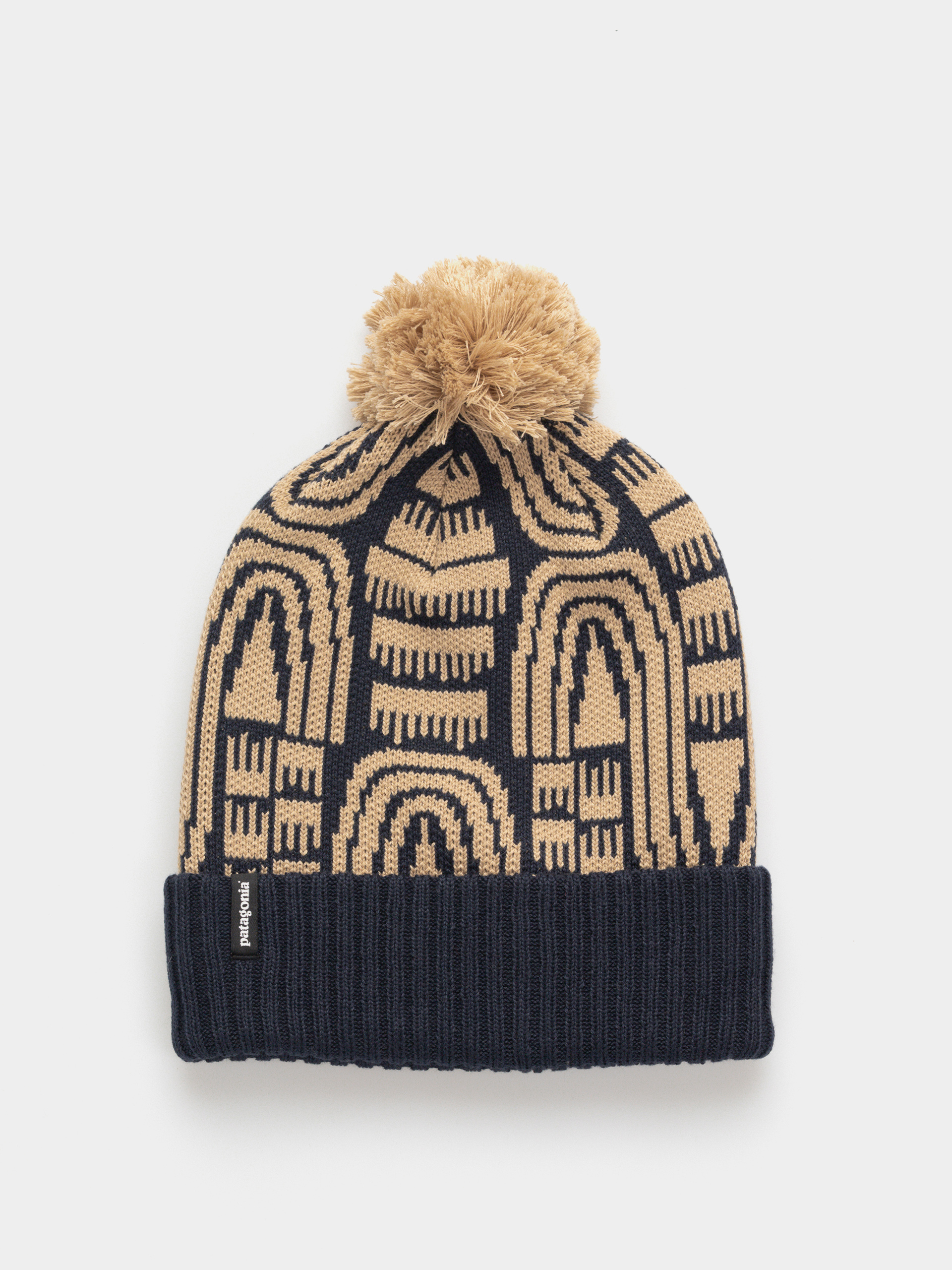 Patagonia Powder Town Mu00fctze (flow sunken blue)
