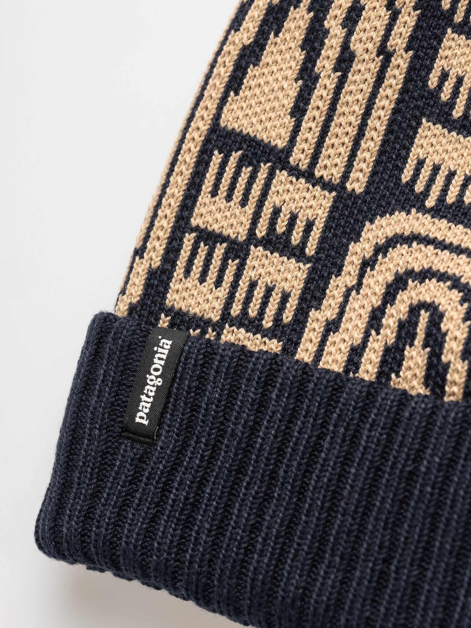 Patagonia Powder Town Mütze (flow sunken blue)