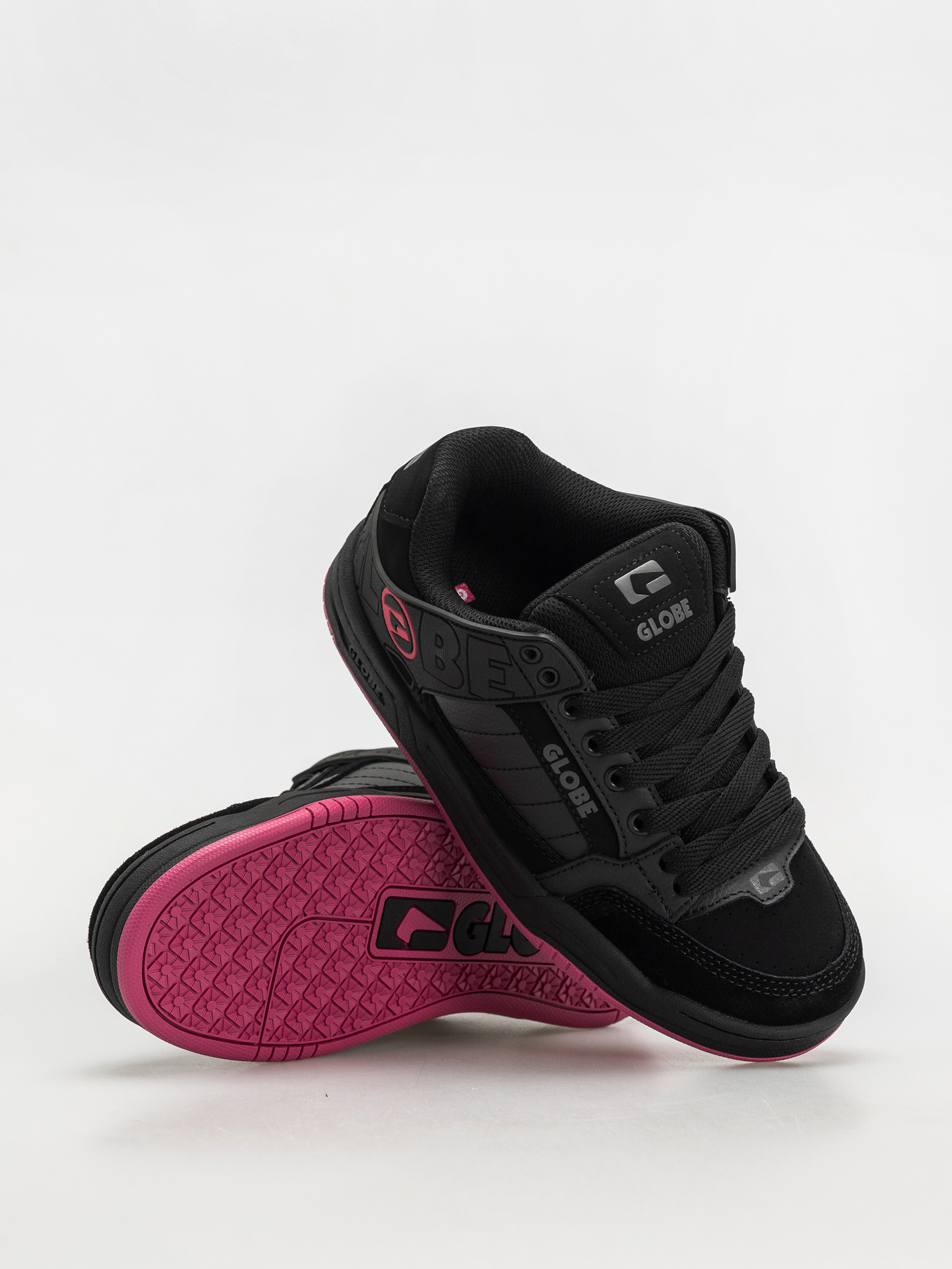 Globe Tilt Schuhe (black/black/pink)