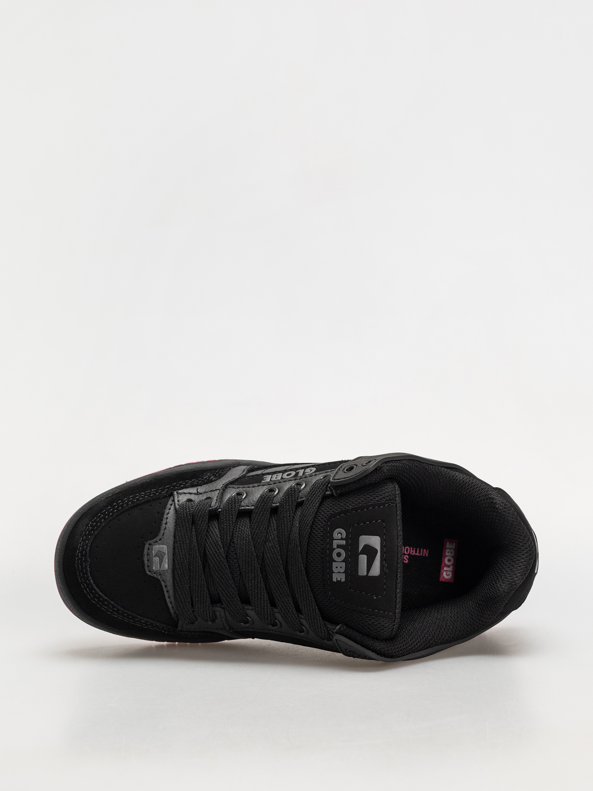 Globe Tilt Shoes (black/black/pink)