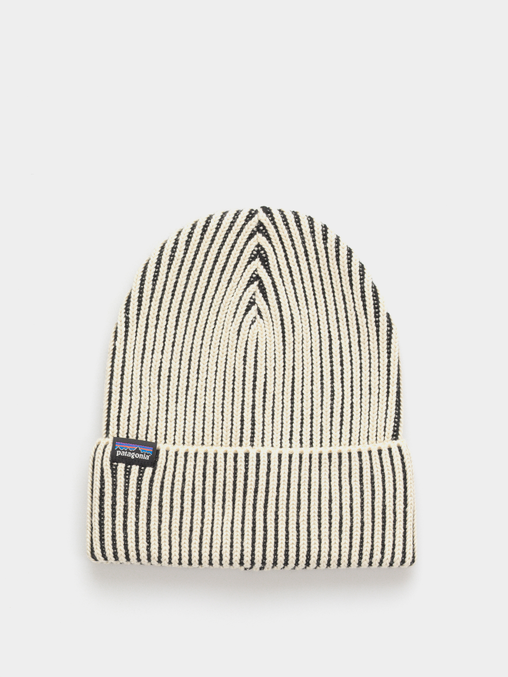 Patagonia Fishermans Rolled Mütze (contrast stripe black)