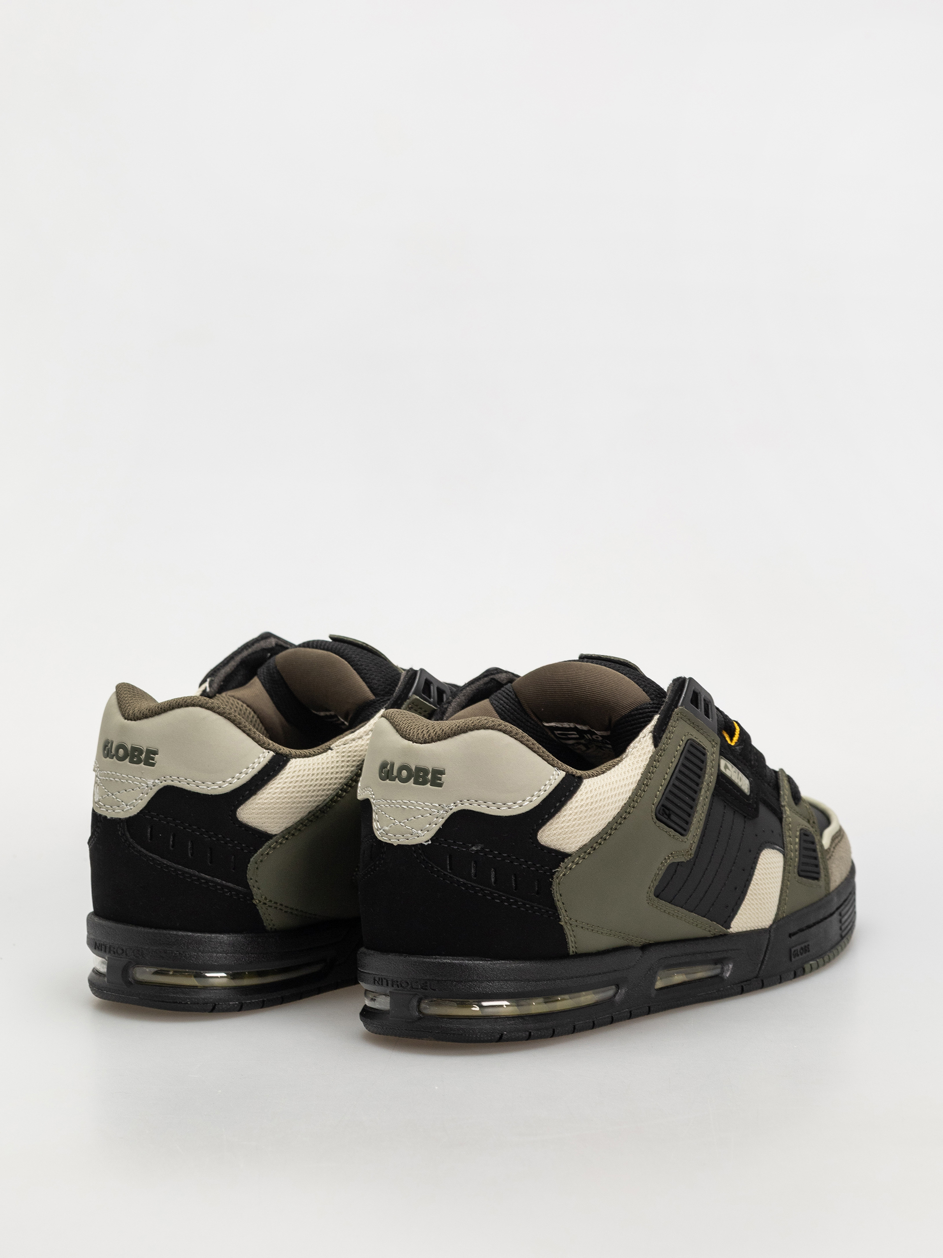 Globe Sabre Schuhe (black/army)