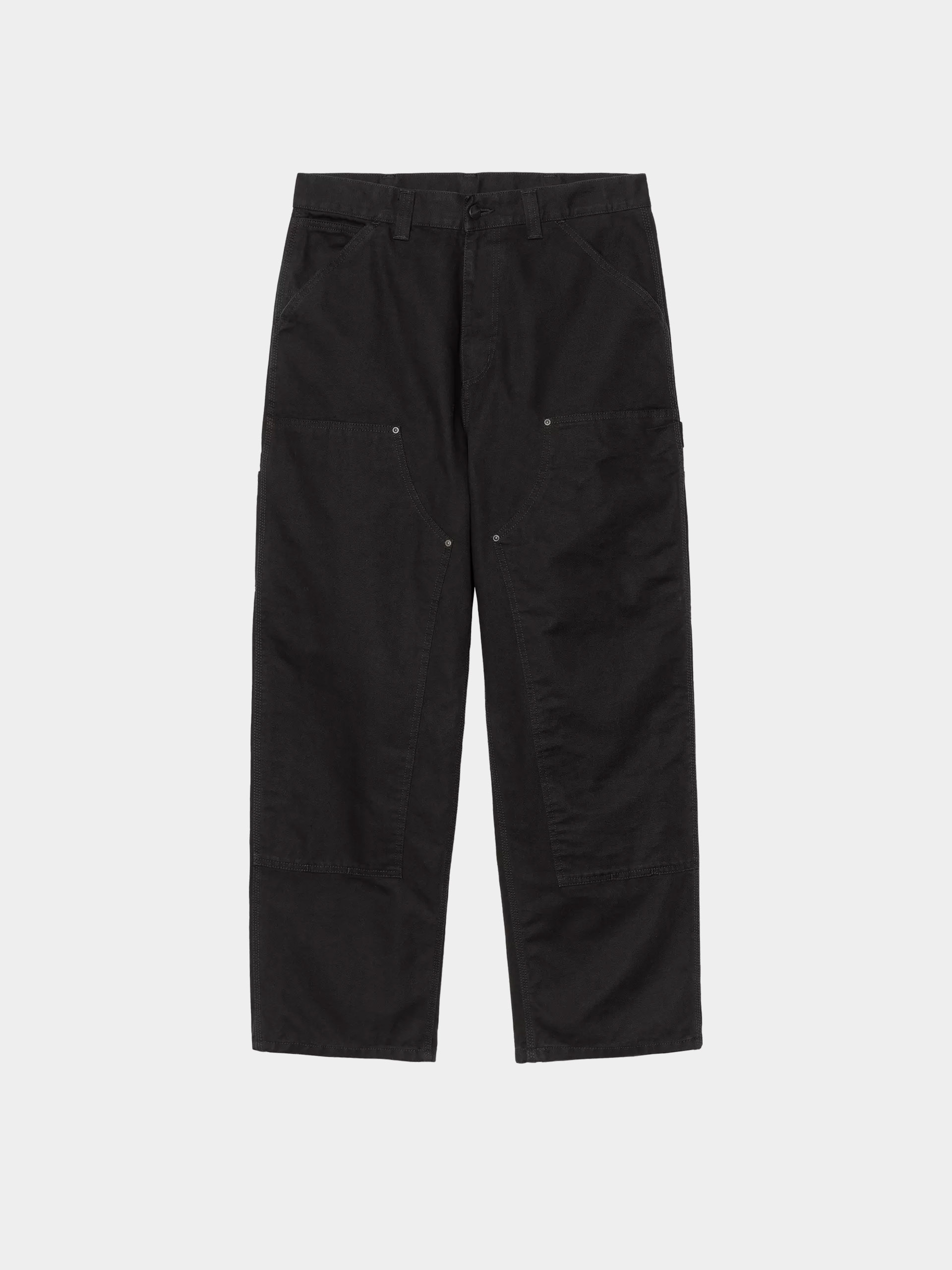 Carhartt WIP Hose OG Double Knee (black/stone washed)