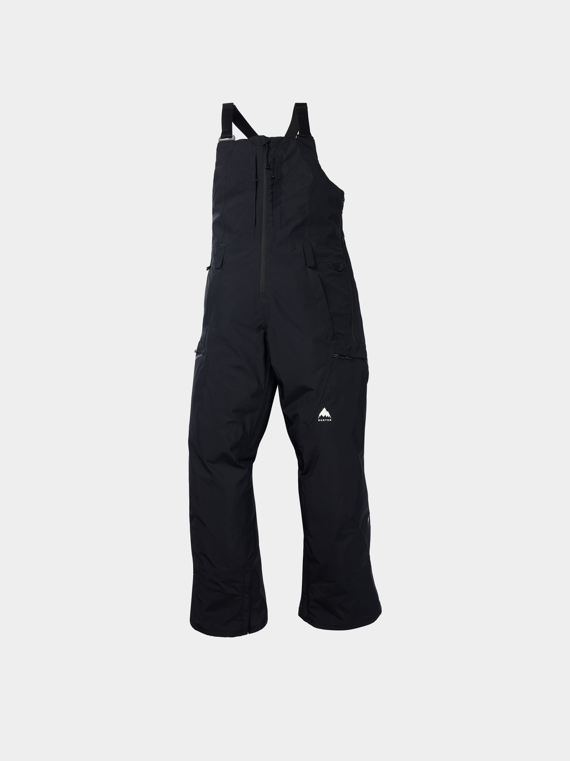 Burton Snowboard pants Reserve 2L Relaxed Bib - white, black (city