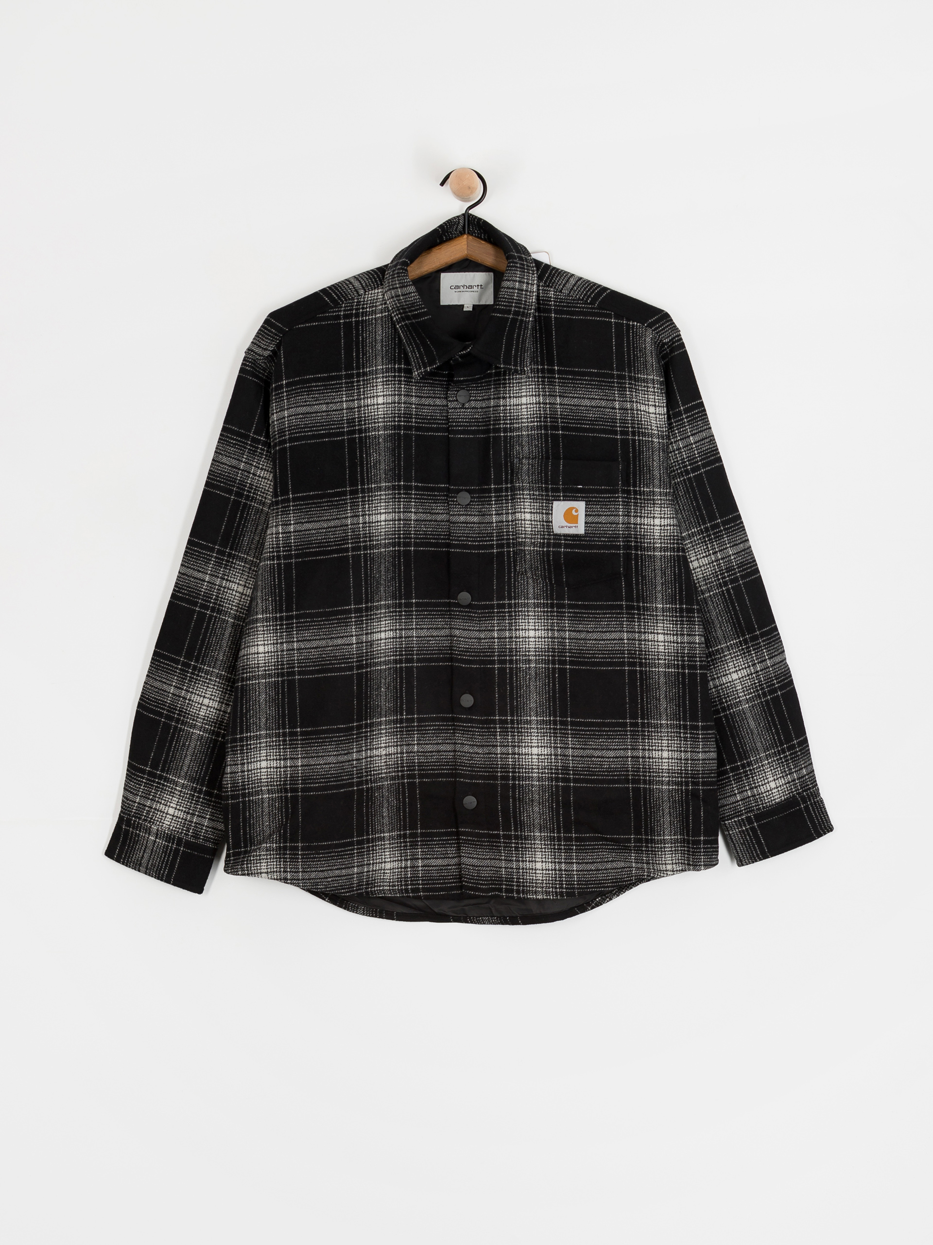 Carhartt WIP Jacket Brennan (brennan check/black/wax)