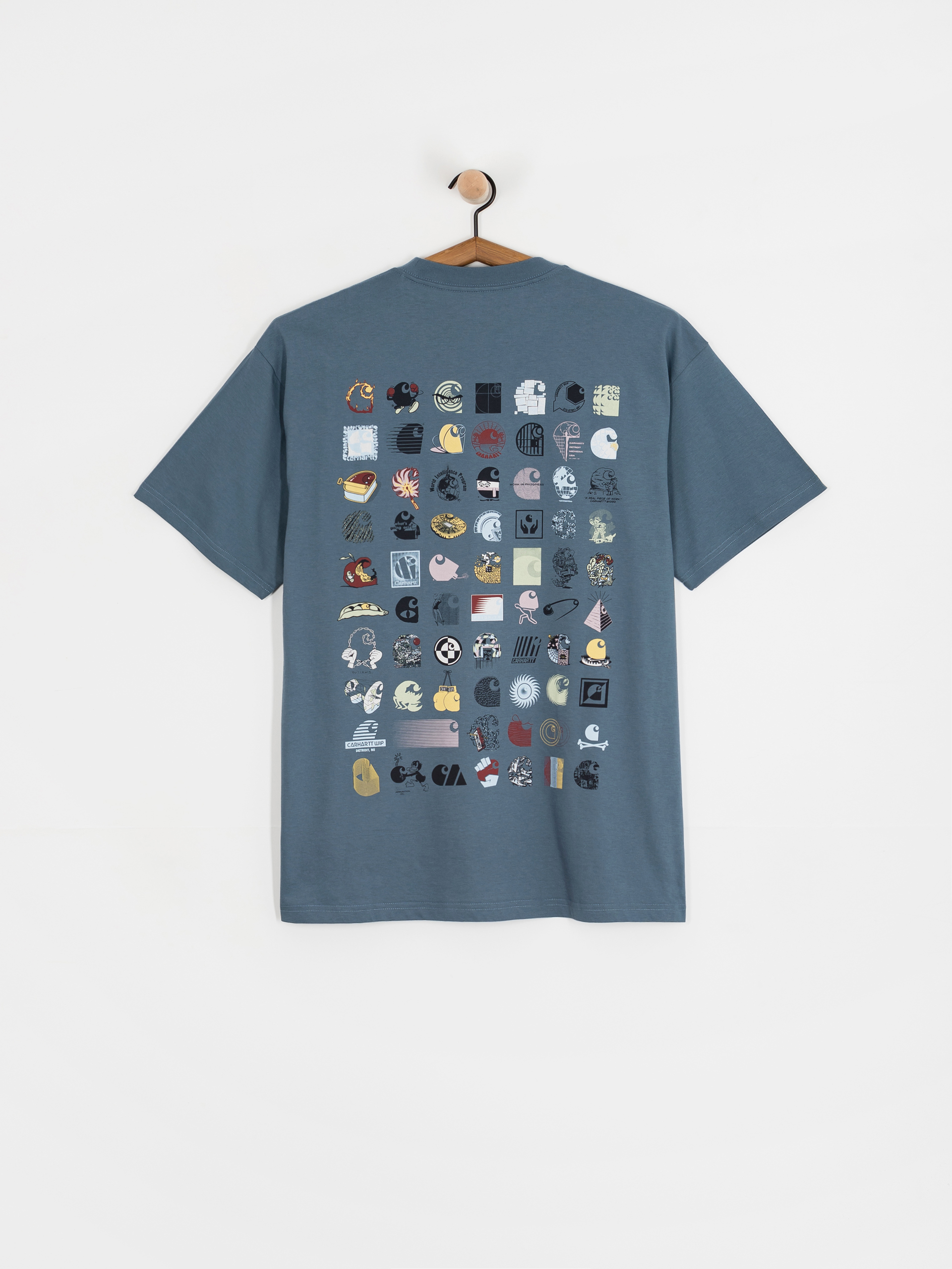 Carhartt WIP C Logo Archive T-Shirt - blue (angelite)
