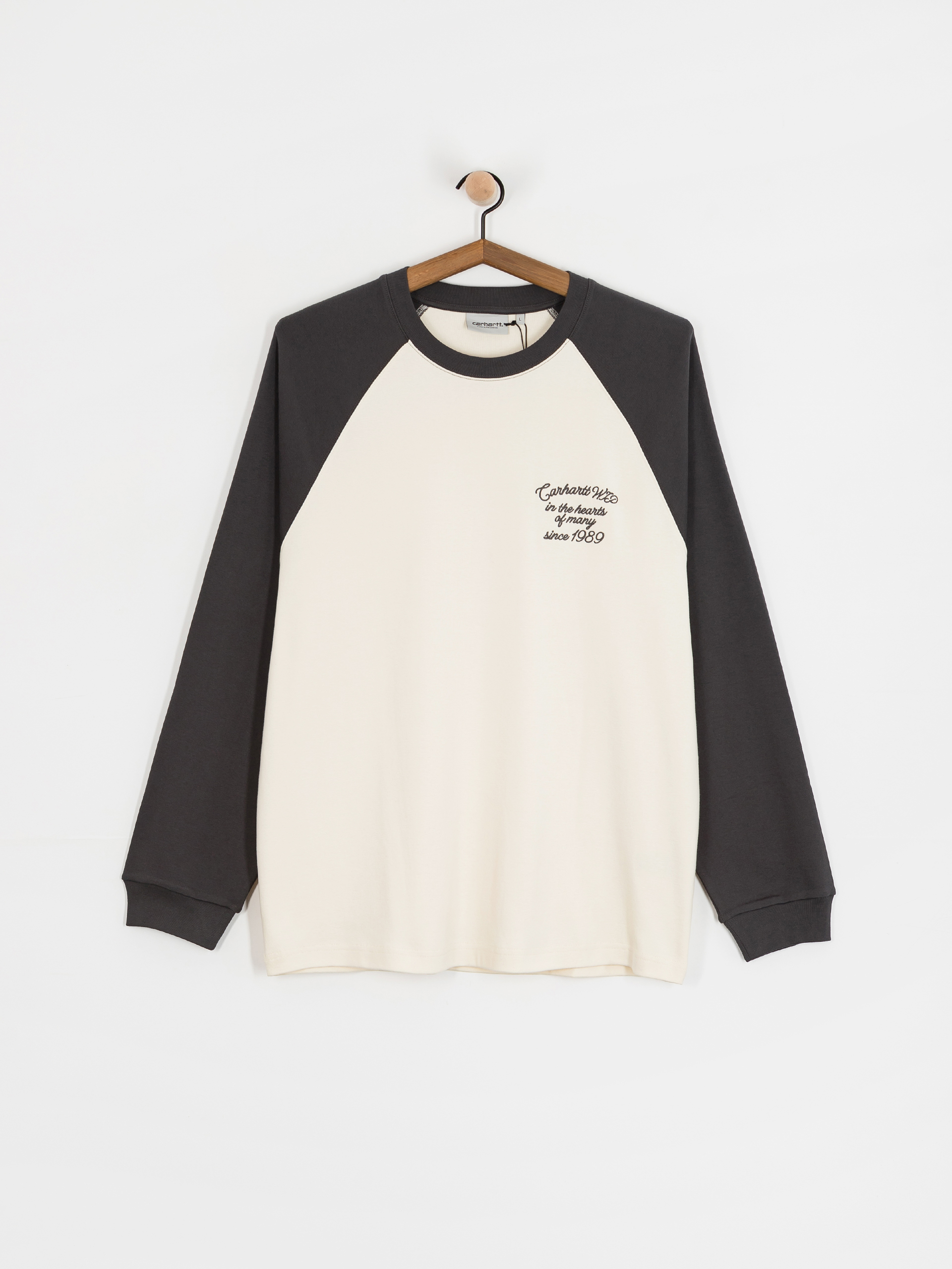 Carhartt WIP Longsleeve Alston (wax/graphite)
