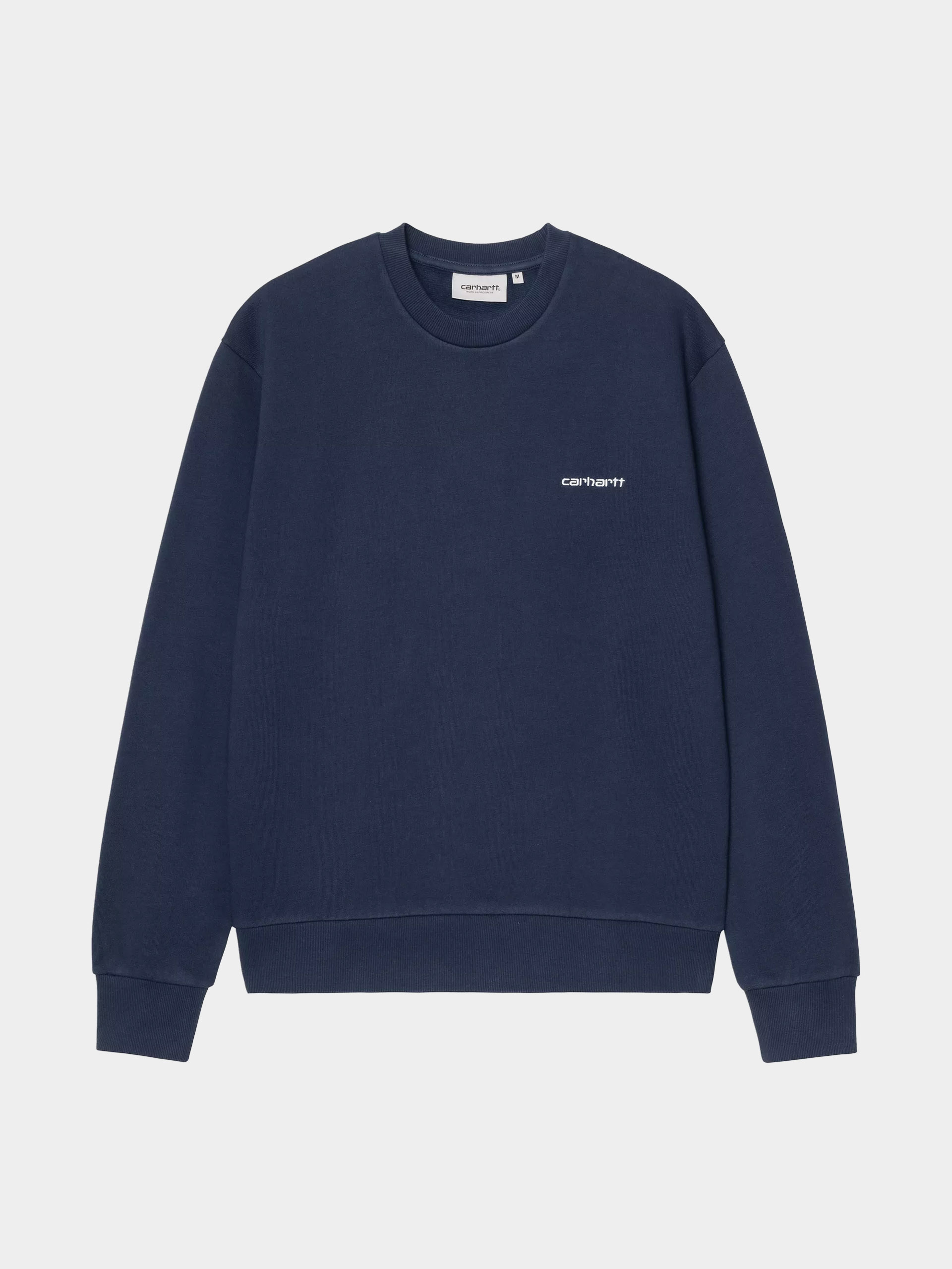 Carhartt WIP Sweatshirt Script Embroidery (jupiter/white)