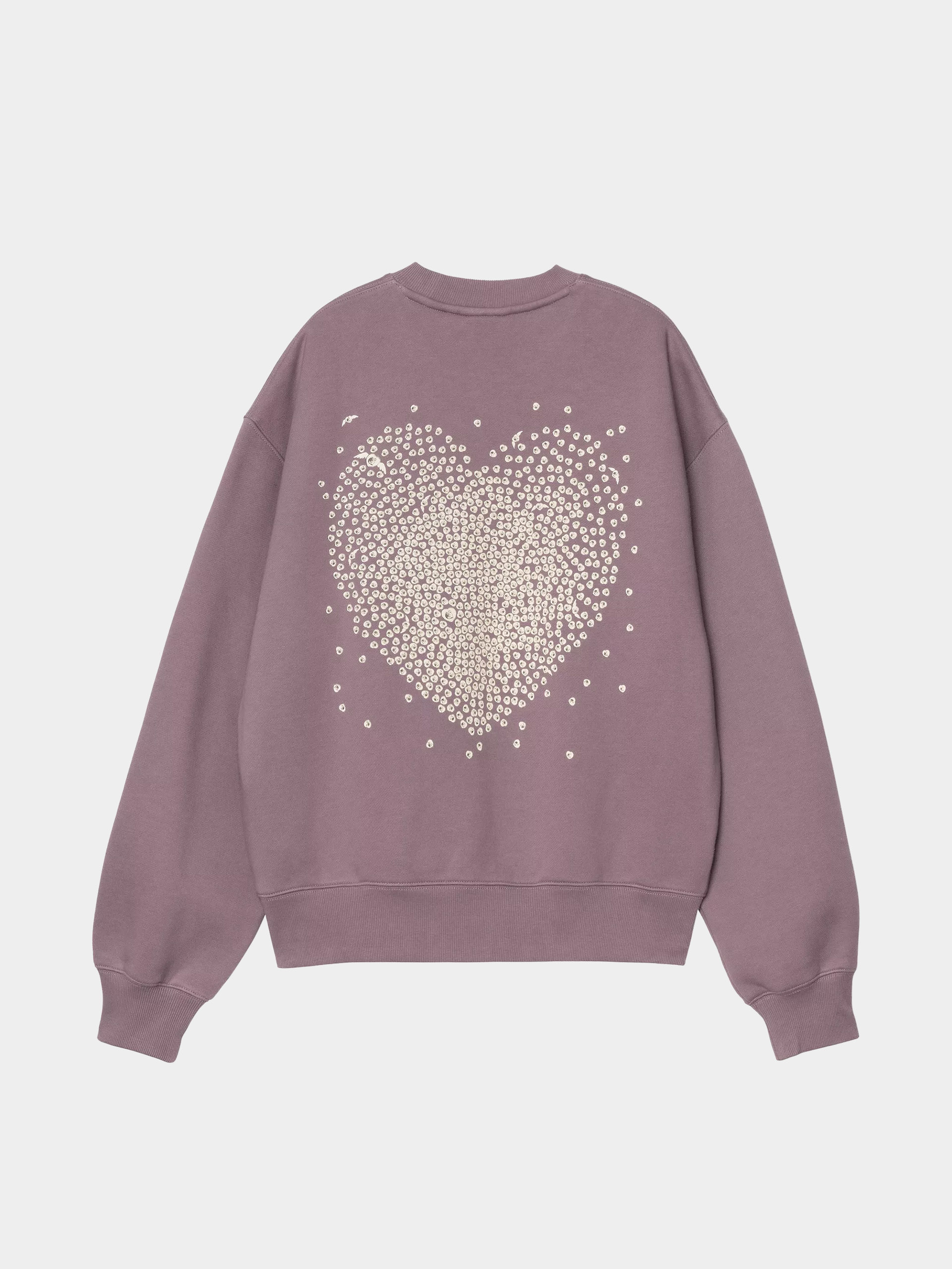 Carhartt WIP Sweatshirt Hearts Of Hartts Wmn - pink (phlox)
