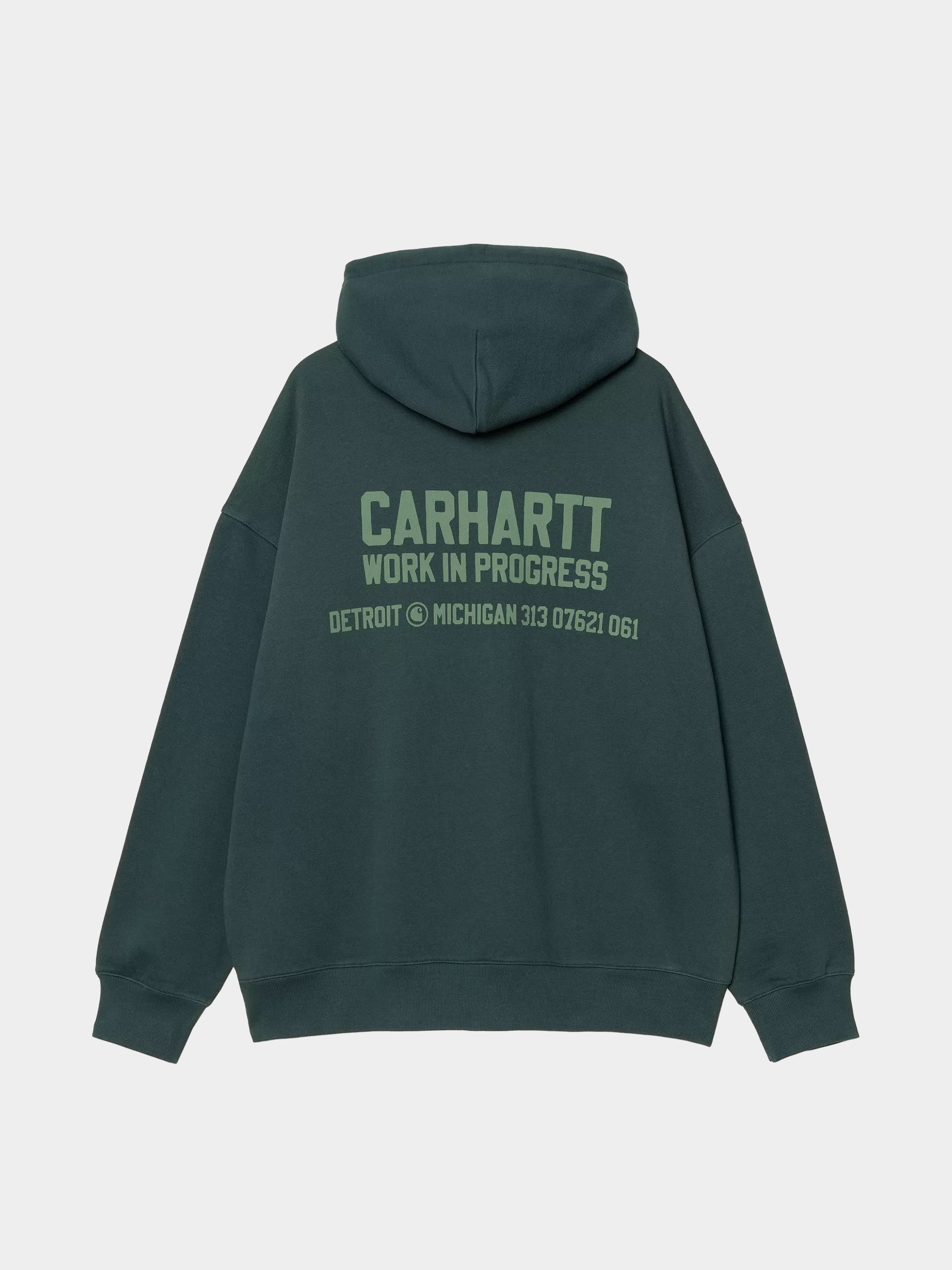 Carhartt WIP Hoodie Distance HD (dark fir/stone dyed)