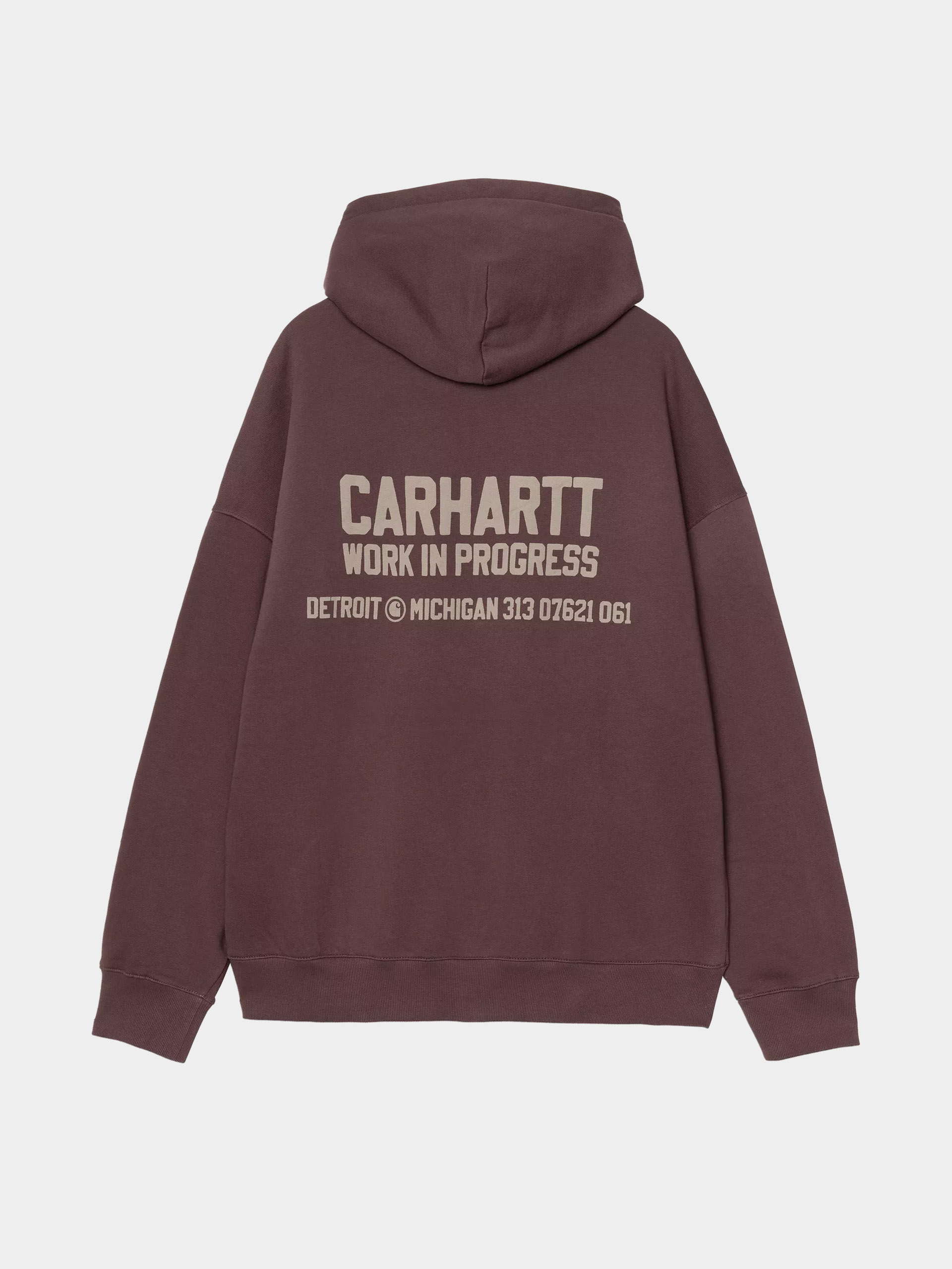 Carhartt WIP Hoodie Distance HD (palisander/stone dyed)