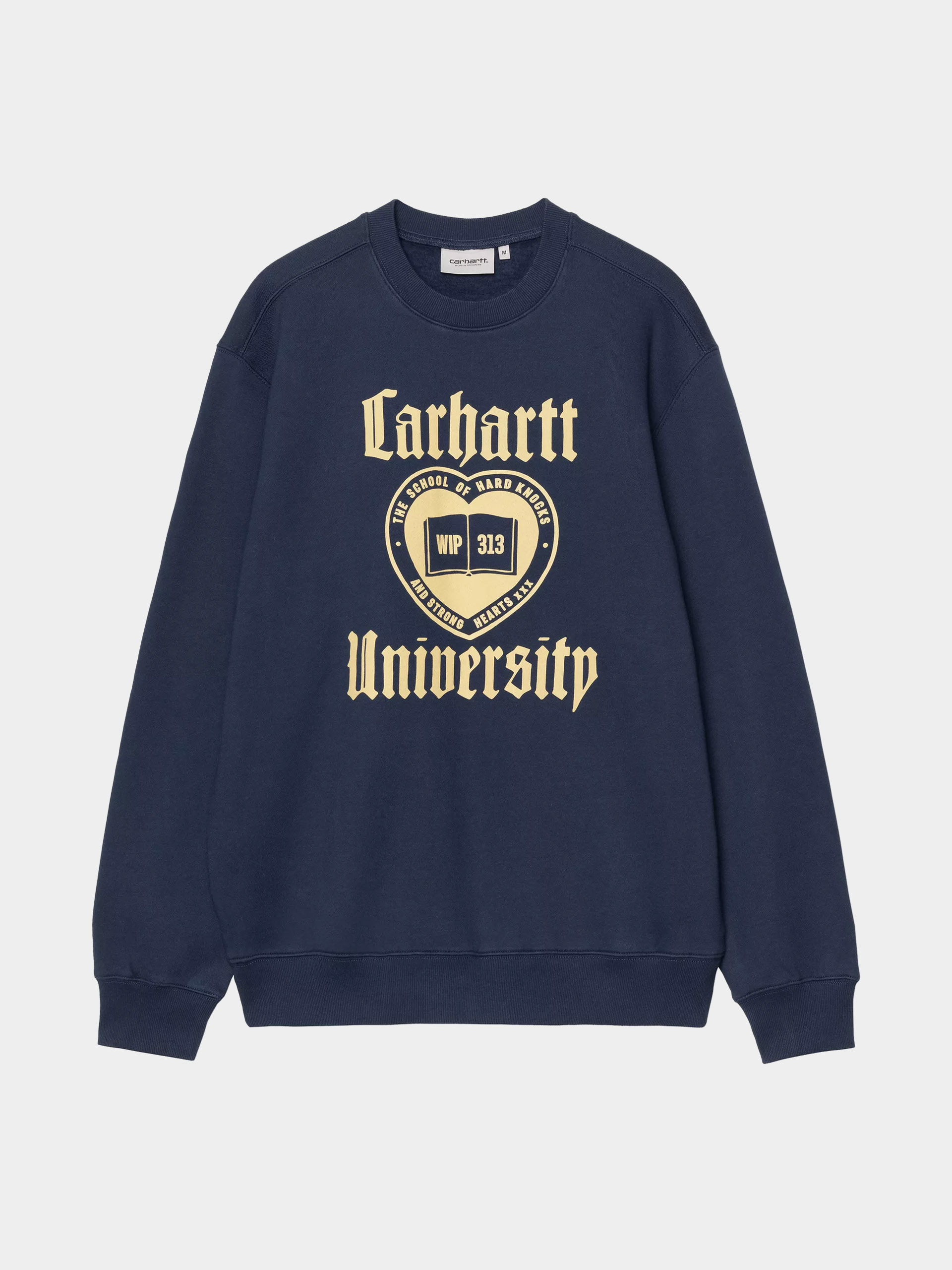 Carhartt WIP Sweatshirt Schooling navy blue (jupiter)