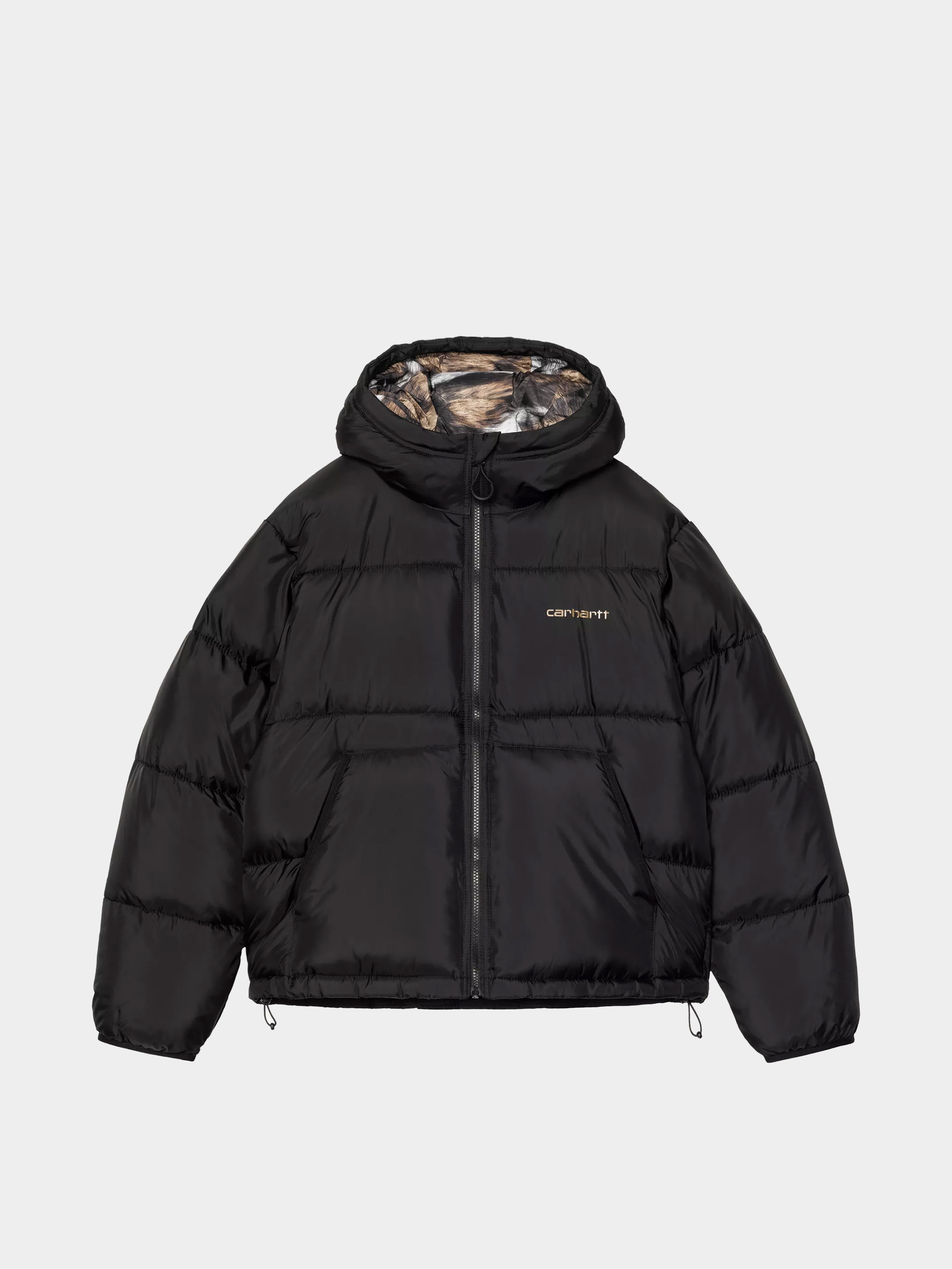 Carhartt WIP Jacke Toronto Wmn - Schwarz (black/wild dog print)