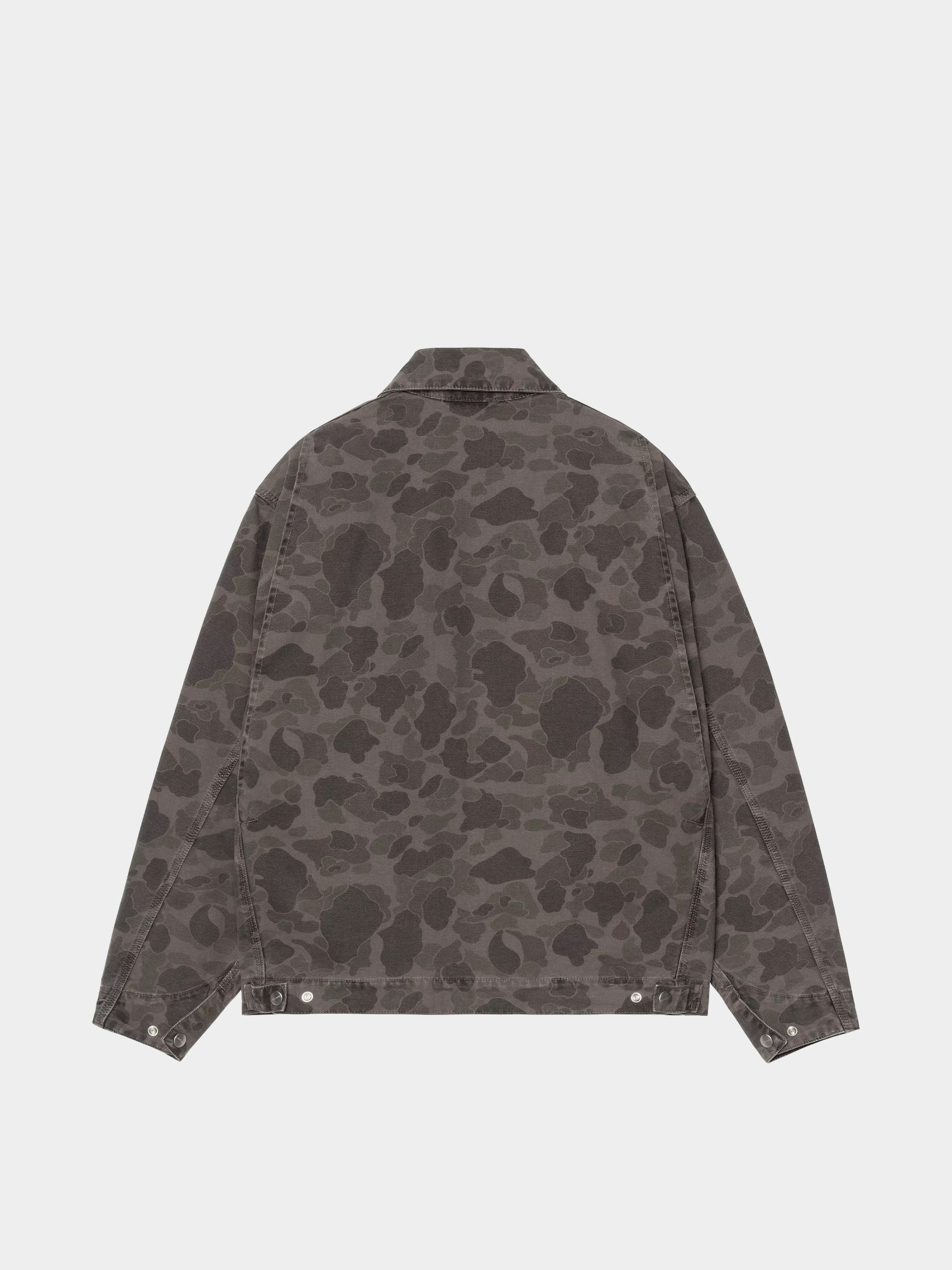 Carhartt WIP Jacke Duck Detroit (camo duck/green/porphyry/garment dyed)
