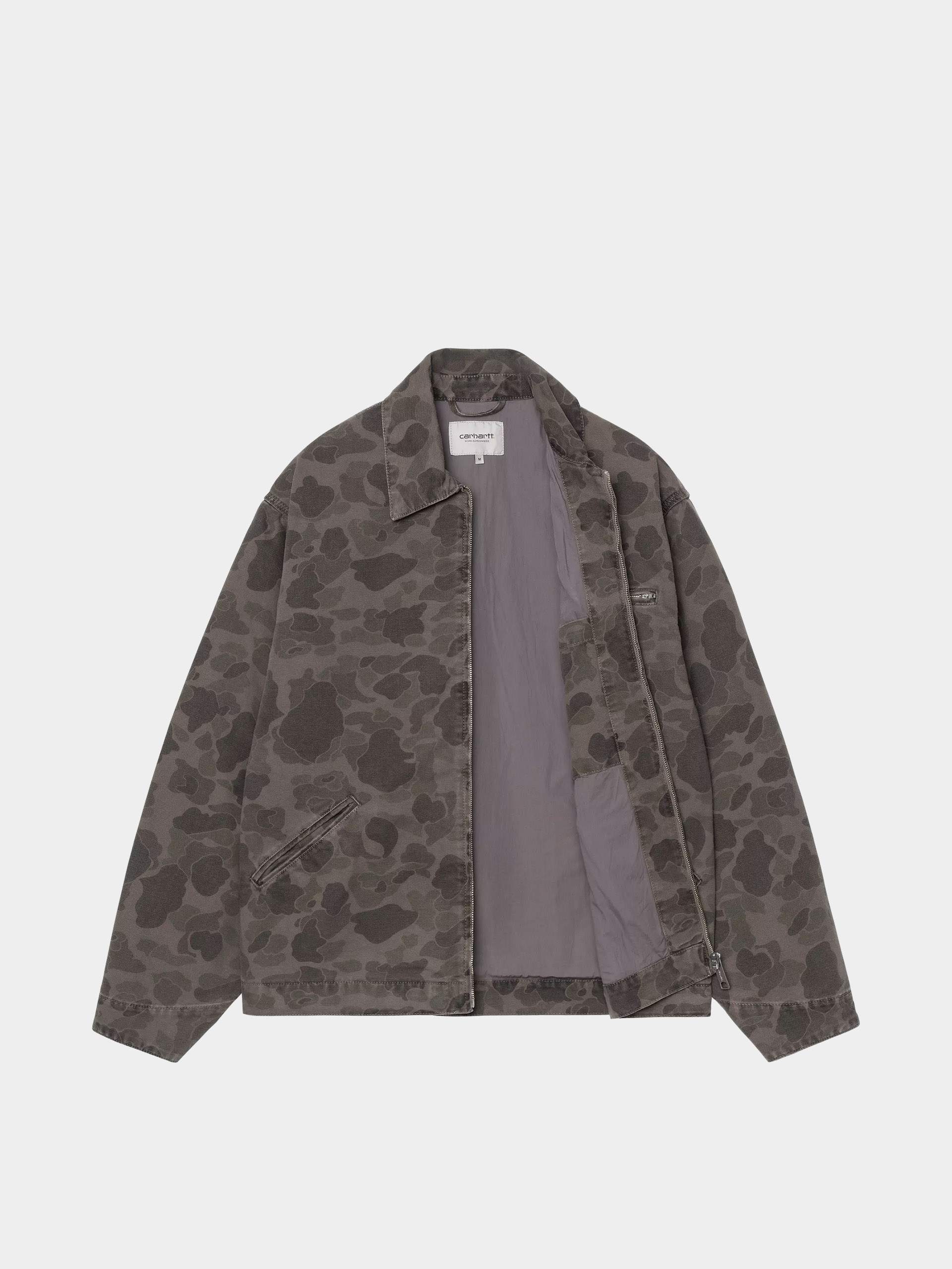Carhartt WIP Jacket Duck Detroit - camo (camo duck/green/porphyry