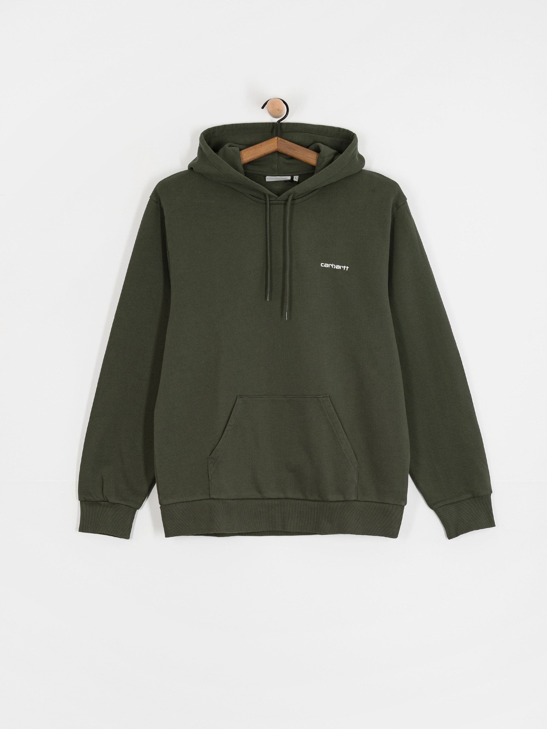 Carhartt WIP Hoodie Script Embroidery HD (opuntia/white)