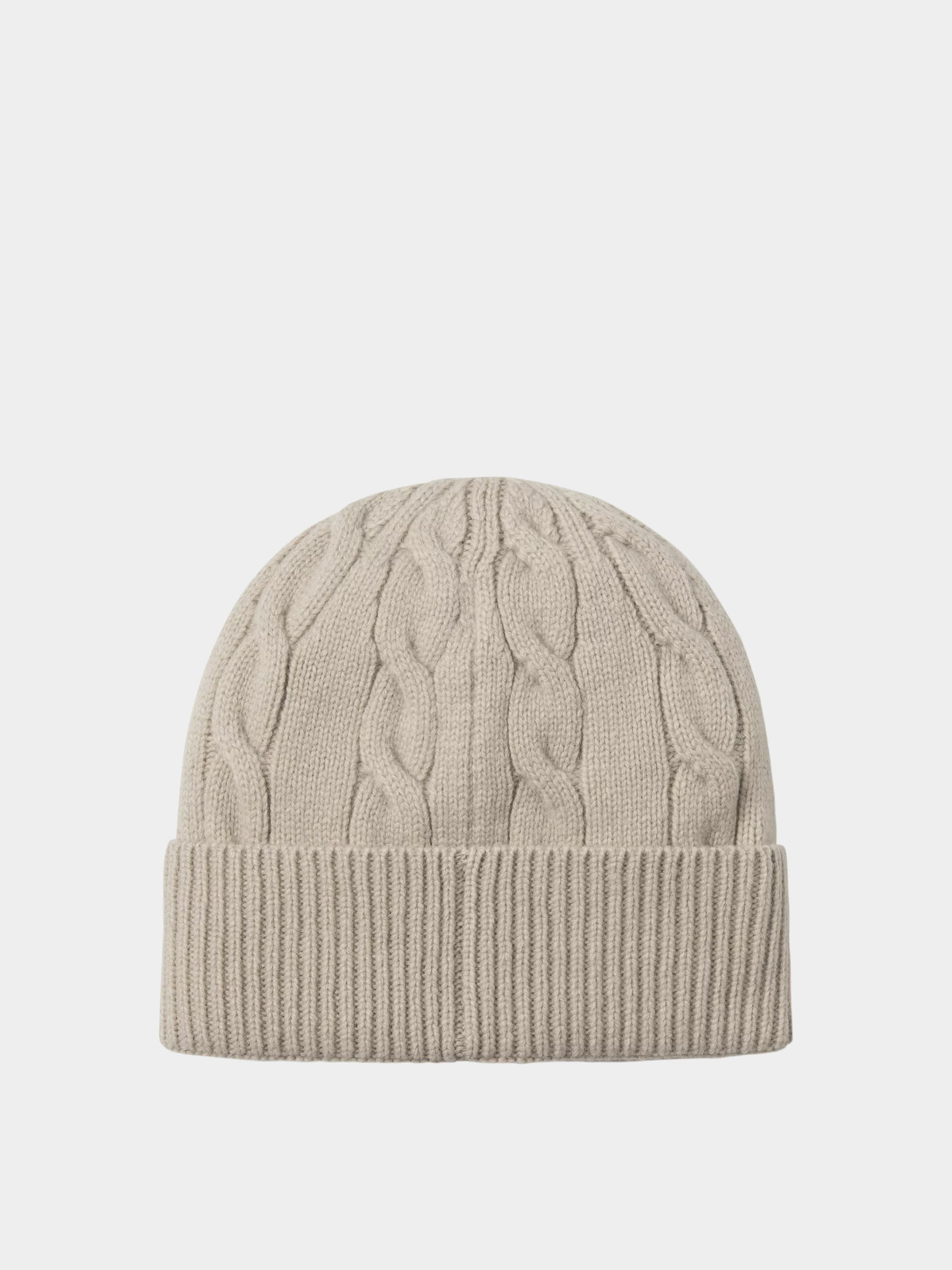 Carhartt WIP Mütze Signature Cable (fleur de sel/citadel)