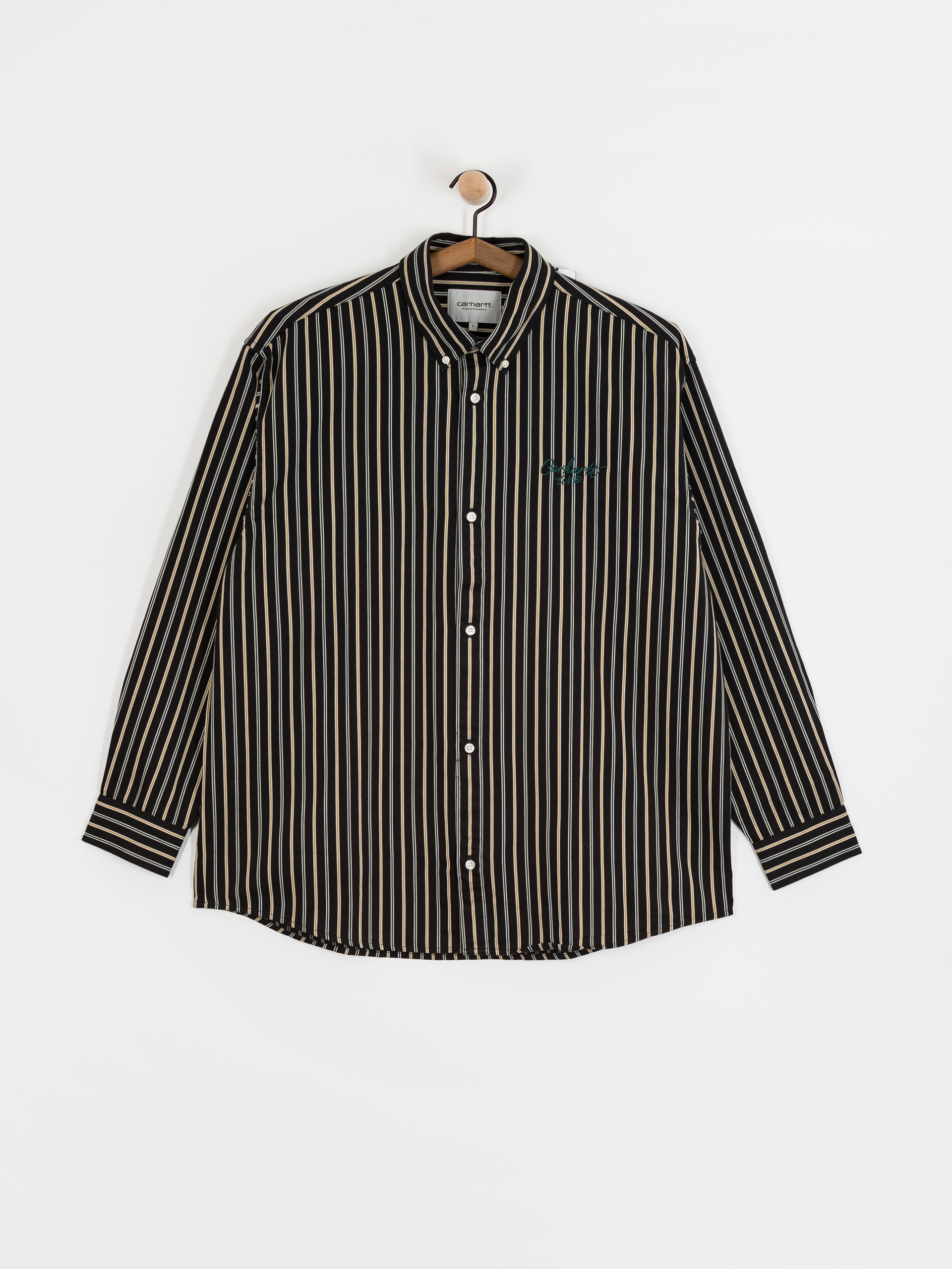 Carhartt WIP Palance Shirt (palance stripe/black)