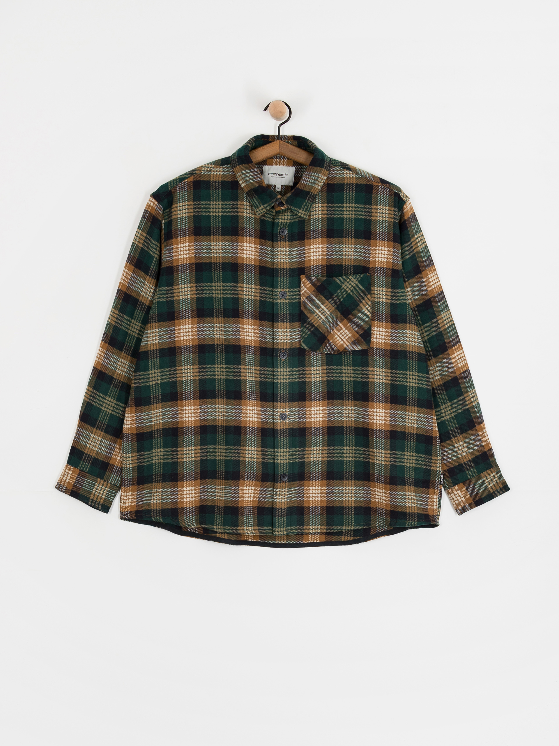 Carhartt WIP Dern Shirt (dern check/hamilton brown)
