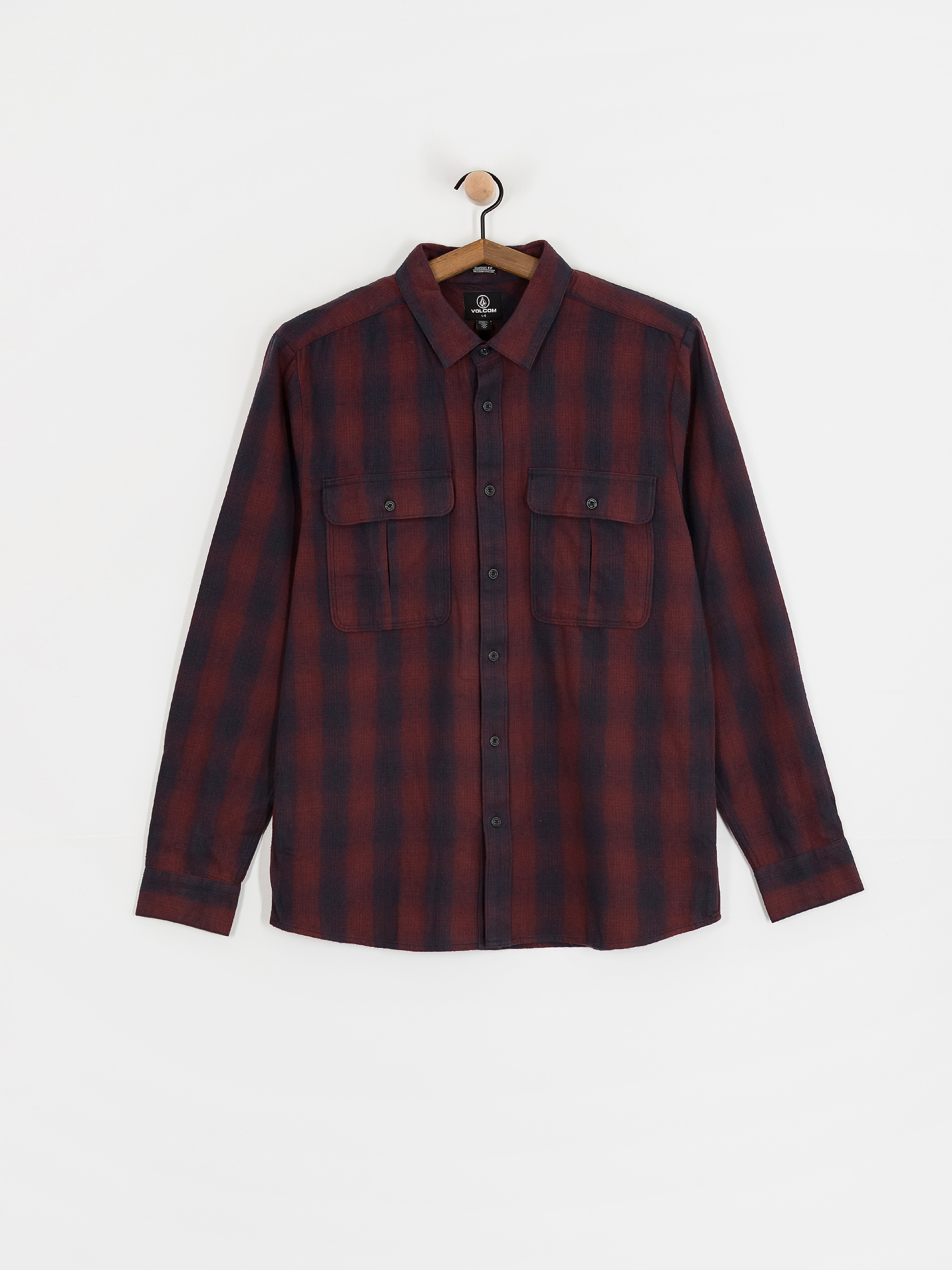 Volcom Shadowstone Flannel Hemd (navy)