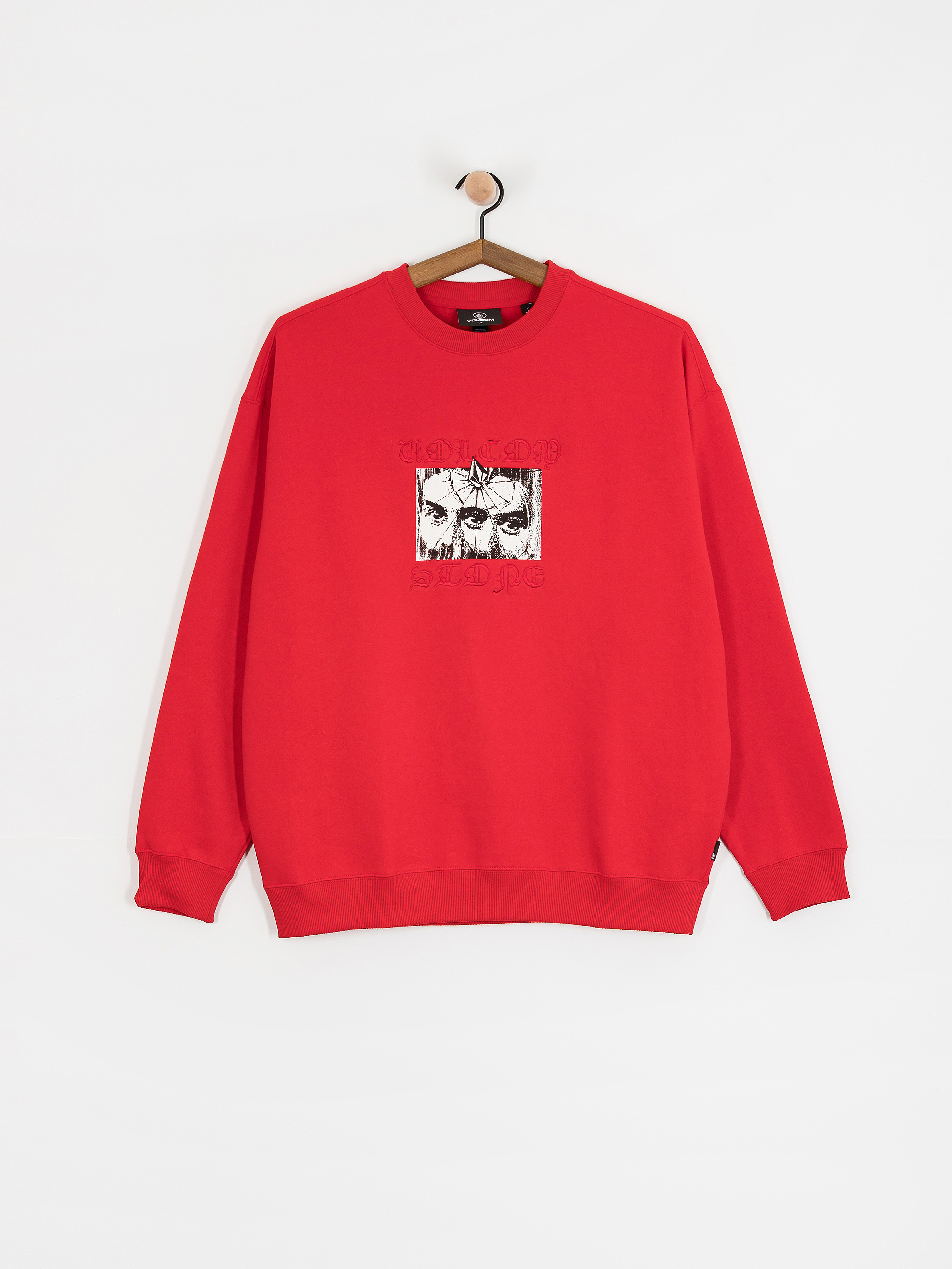 Volcom Stoneye Crew Sweatshirt (lifeguard red)