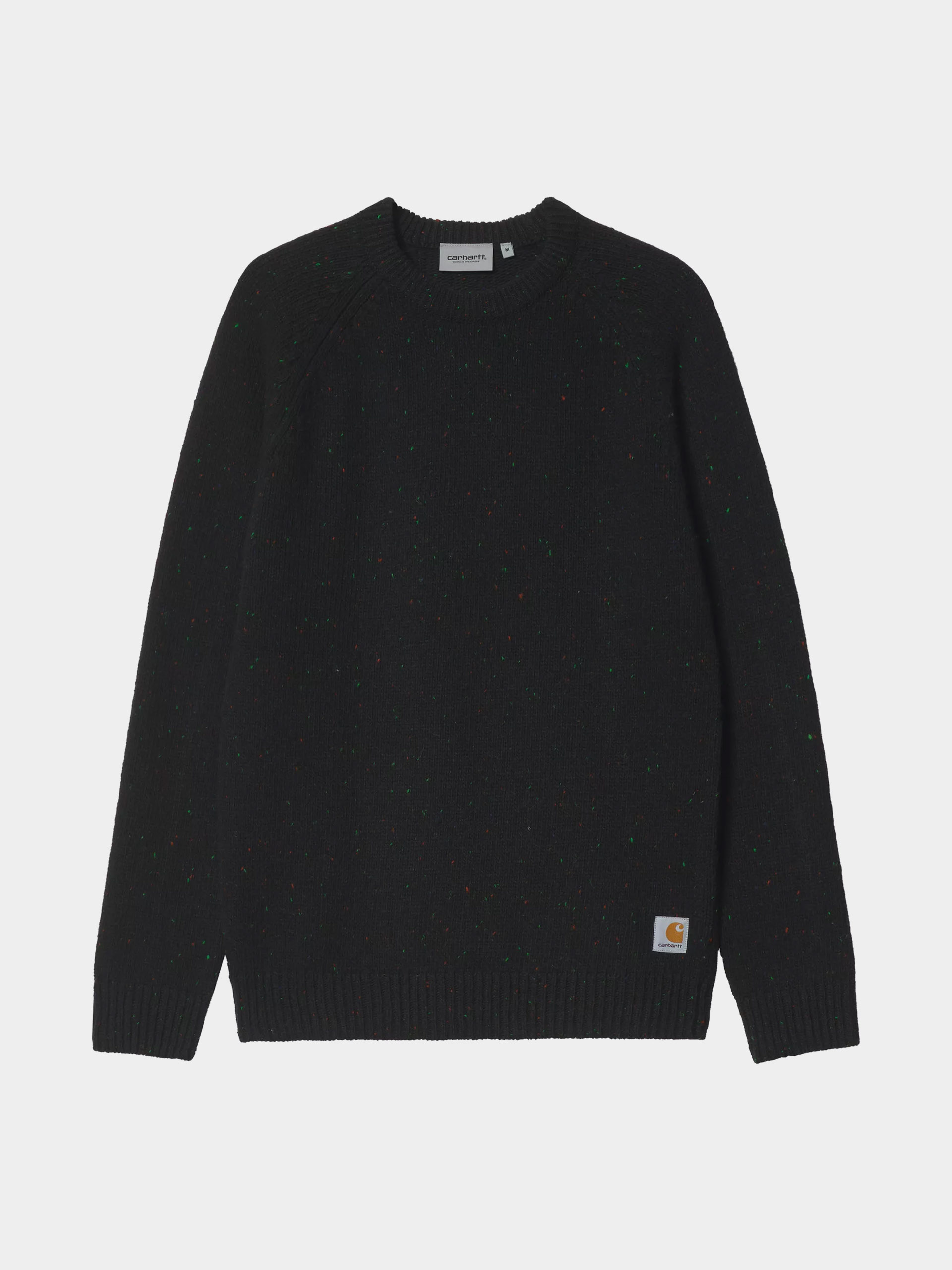 Carhartt WIP Sweater Anglistic (speckled black)