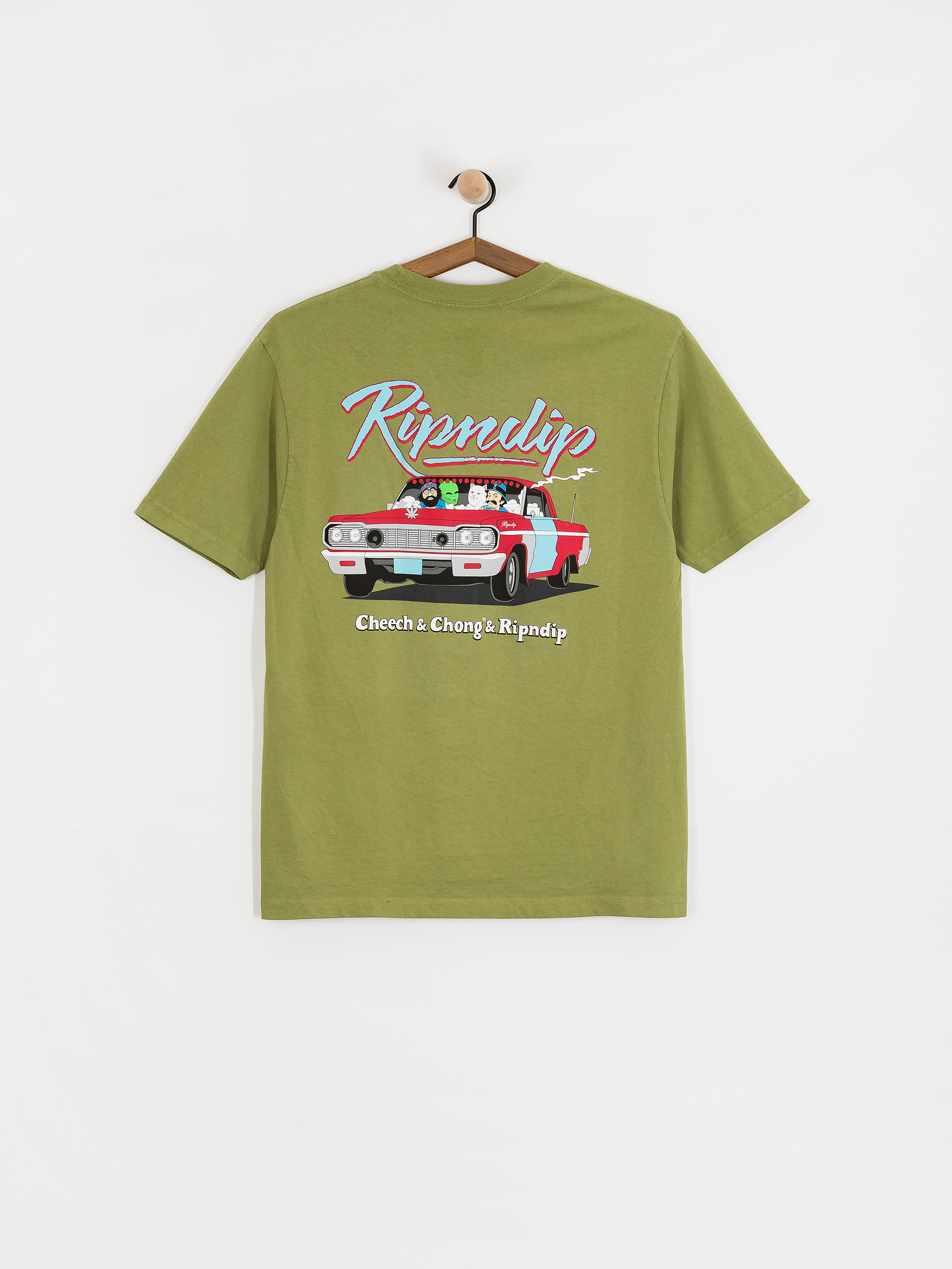 RipNDip Riders T-Shirt (light forest)