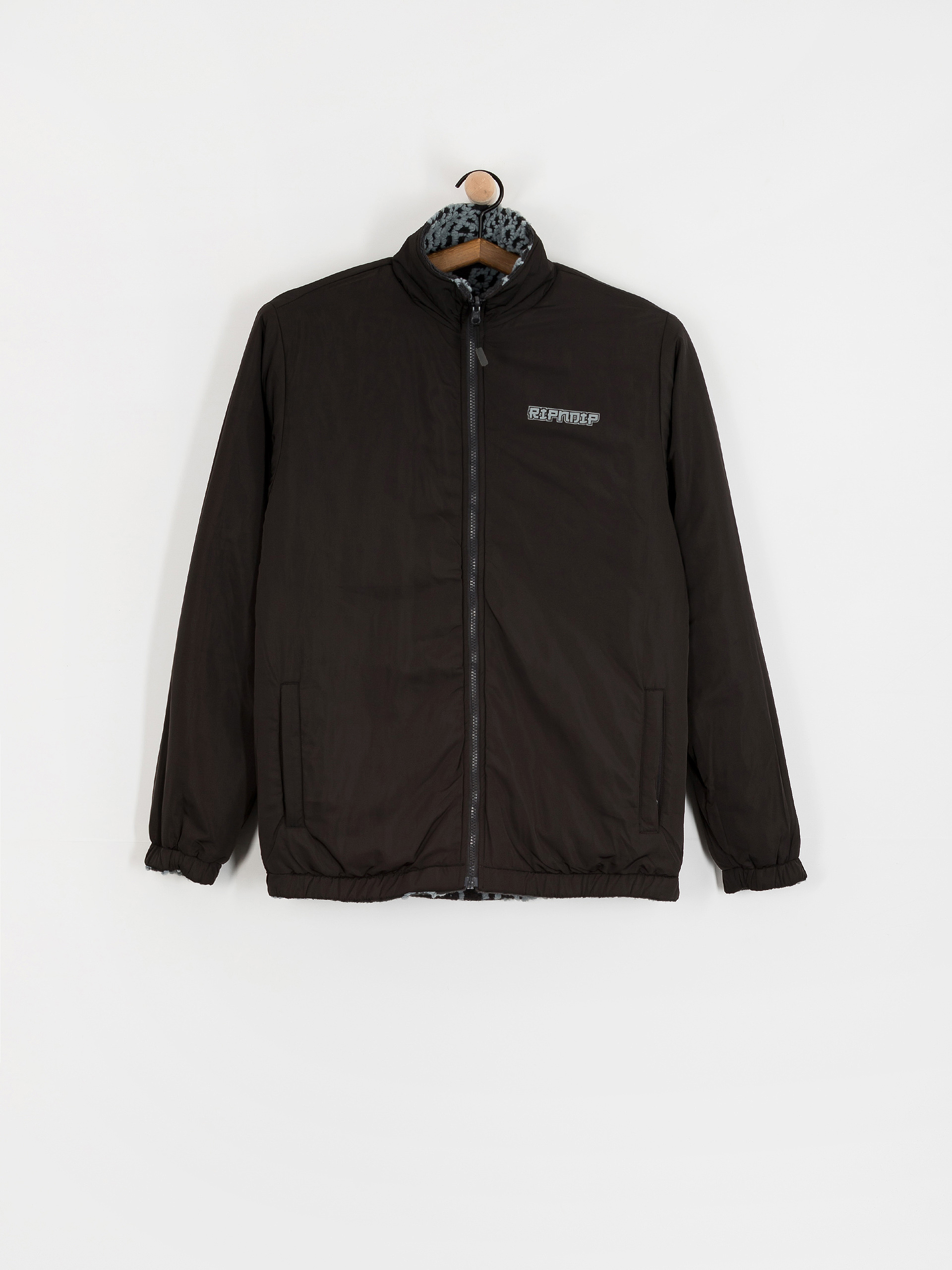 RipNDip Haku Reversible Jacke (black/charcoal)