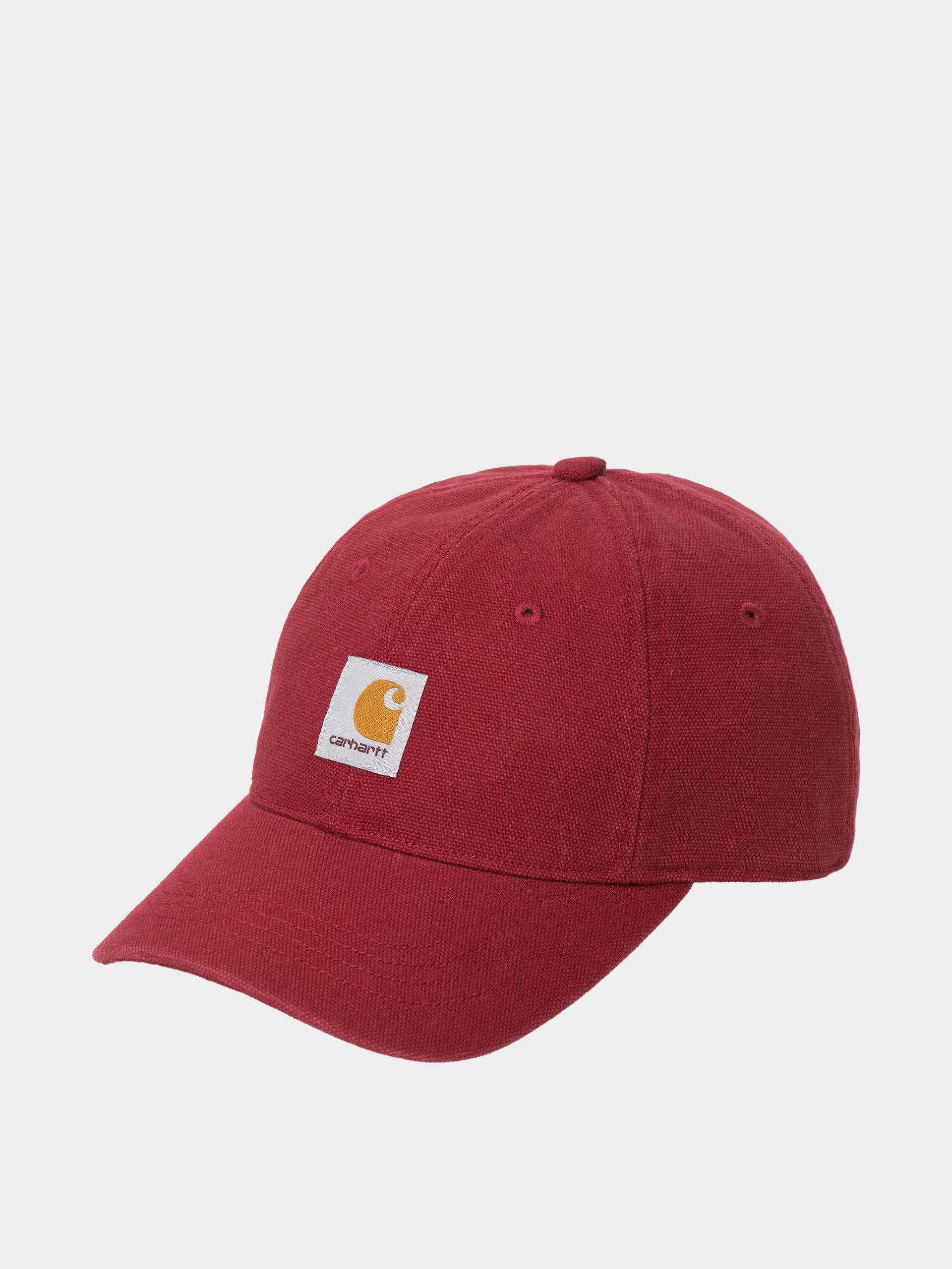Carhartt WIP Cap Selby Canvas (scarlet/stone washed)