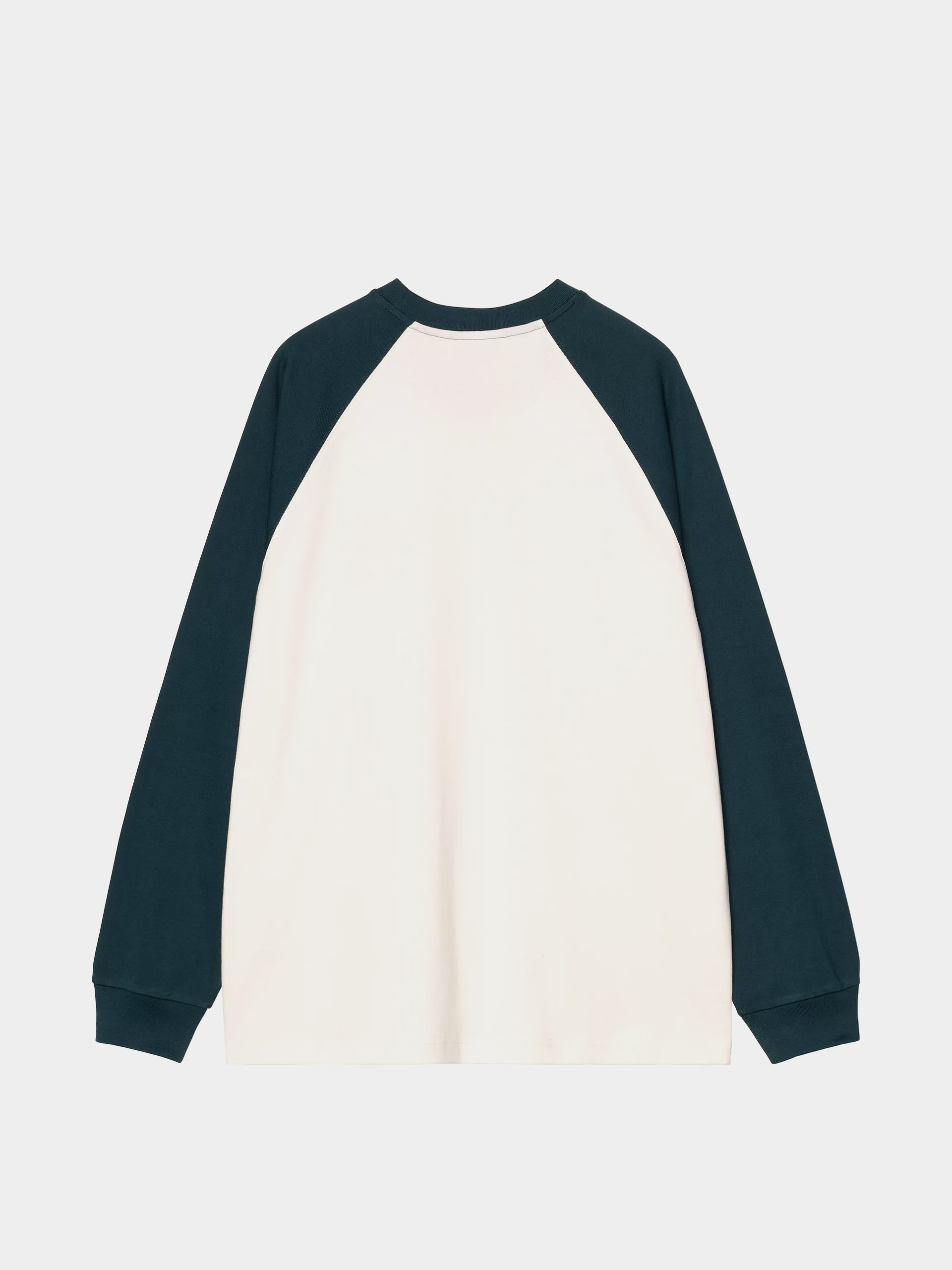 Carhartt WIP Longsleeve Alston (wax/deep lagoon)