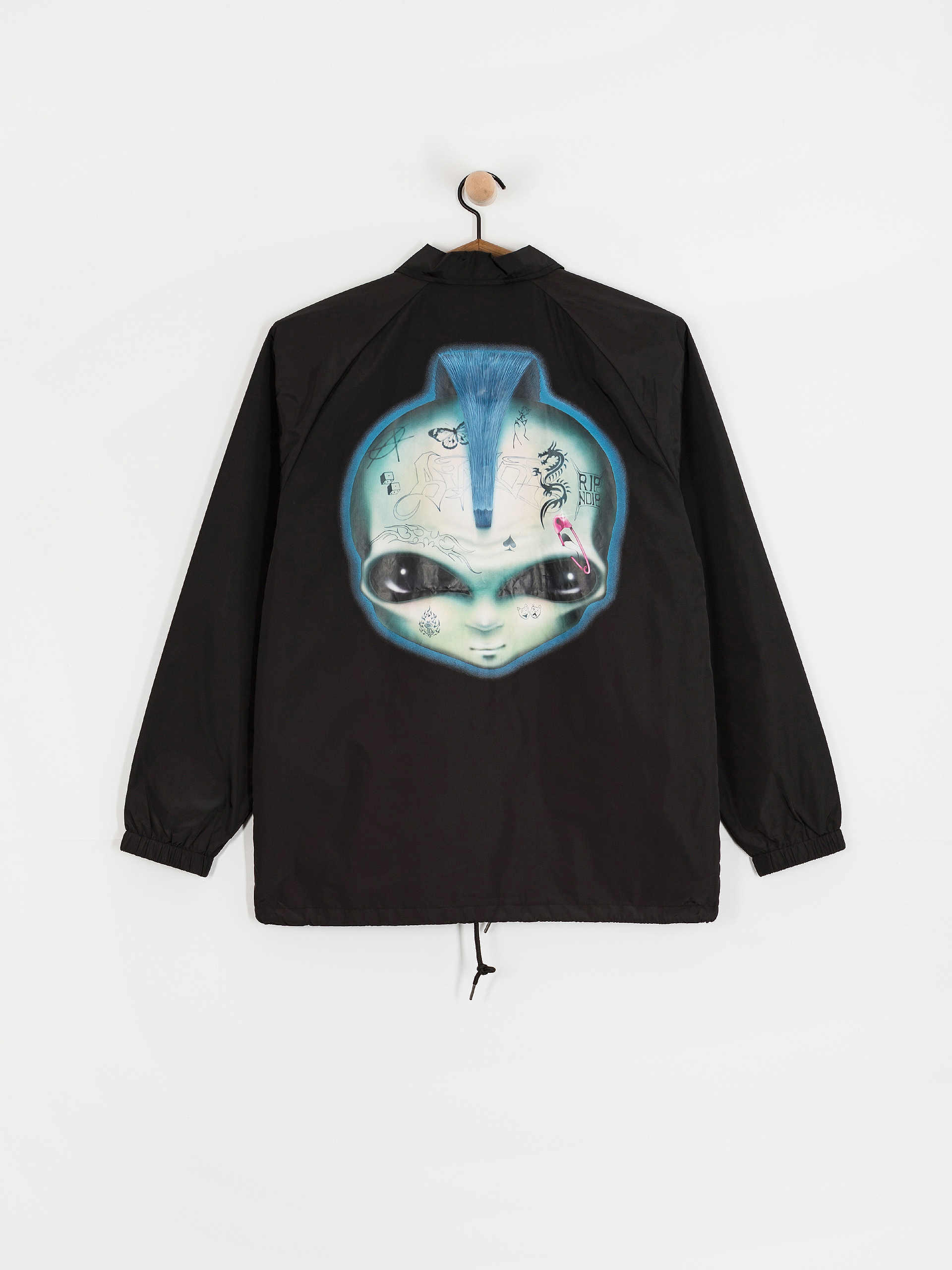 RipNDip Squabble Up Coach Jacket - black (black)