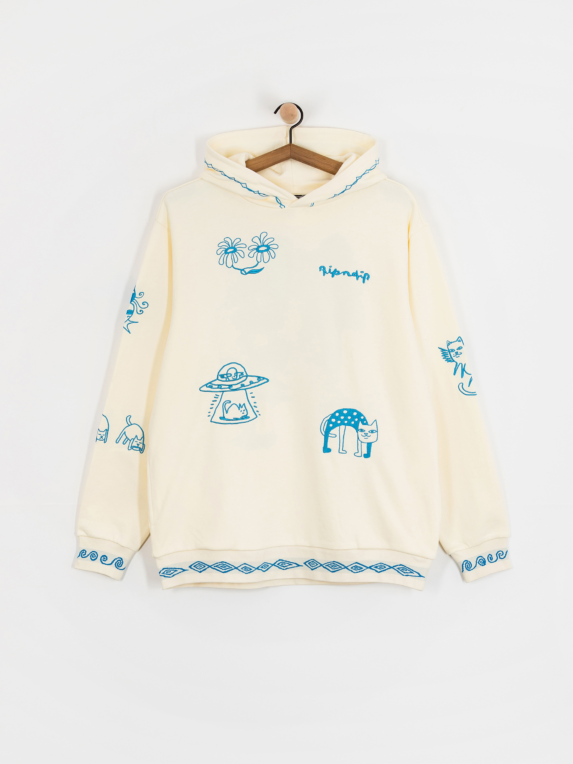 RipNDip Blonded HD Hoodie (off white)