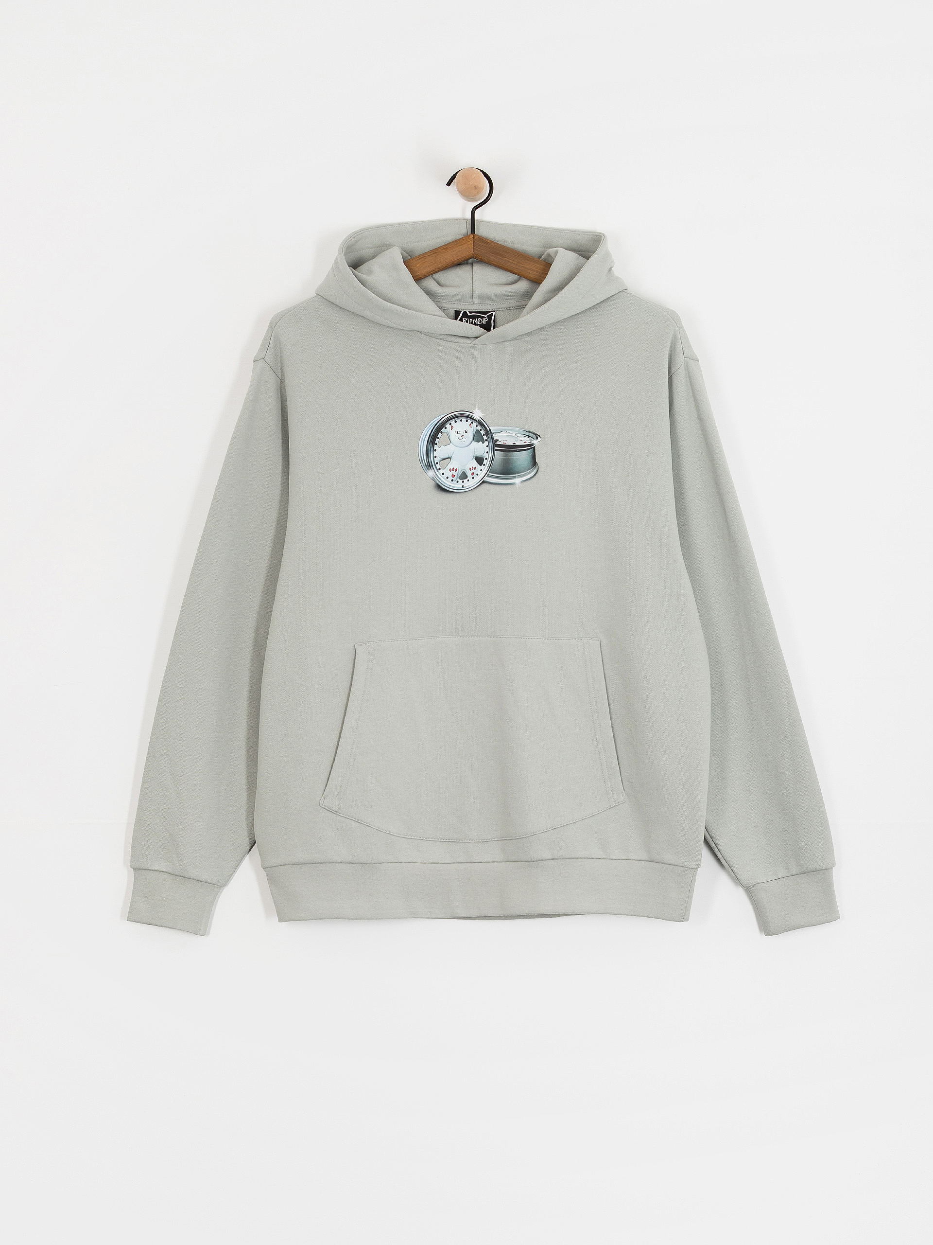 RipNDip Nerm On Wheels HD Hoodie (grey)