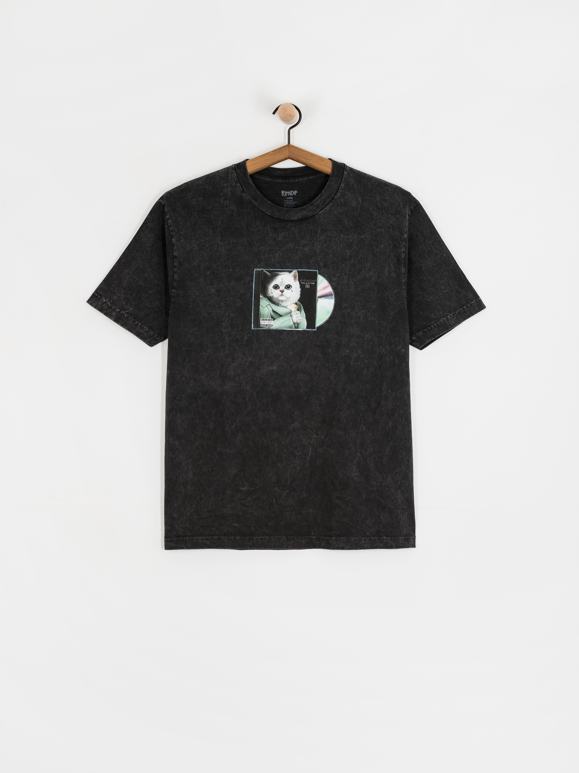 RipNDip Lil Nerm 3 T-Shirt (black vintage wash)
