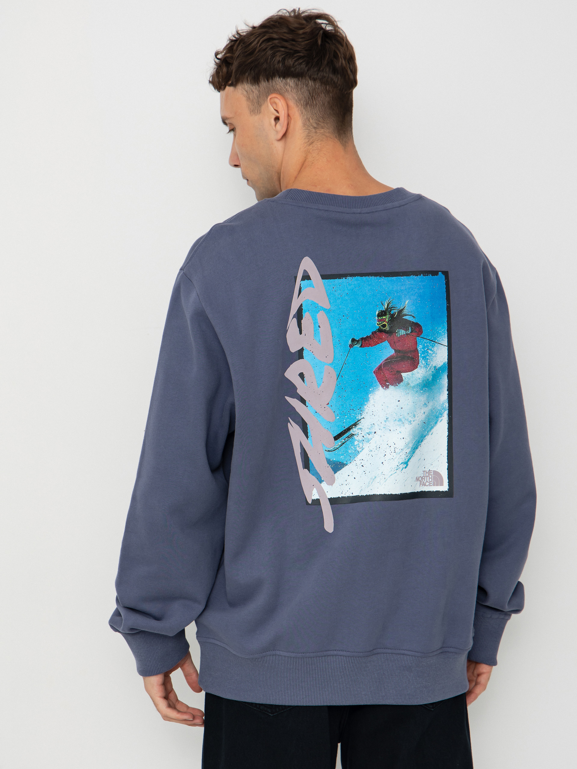 The North Face Nse Slopes Relaxed Sweatshirt (twilight galaxy)