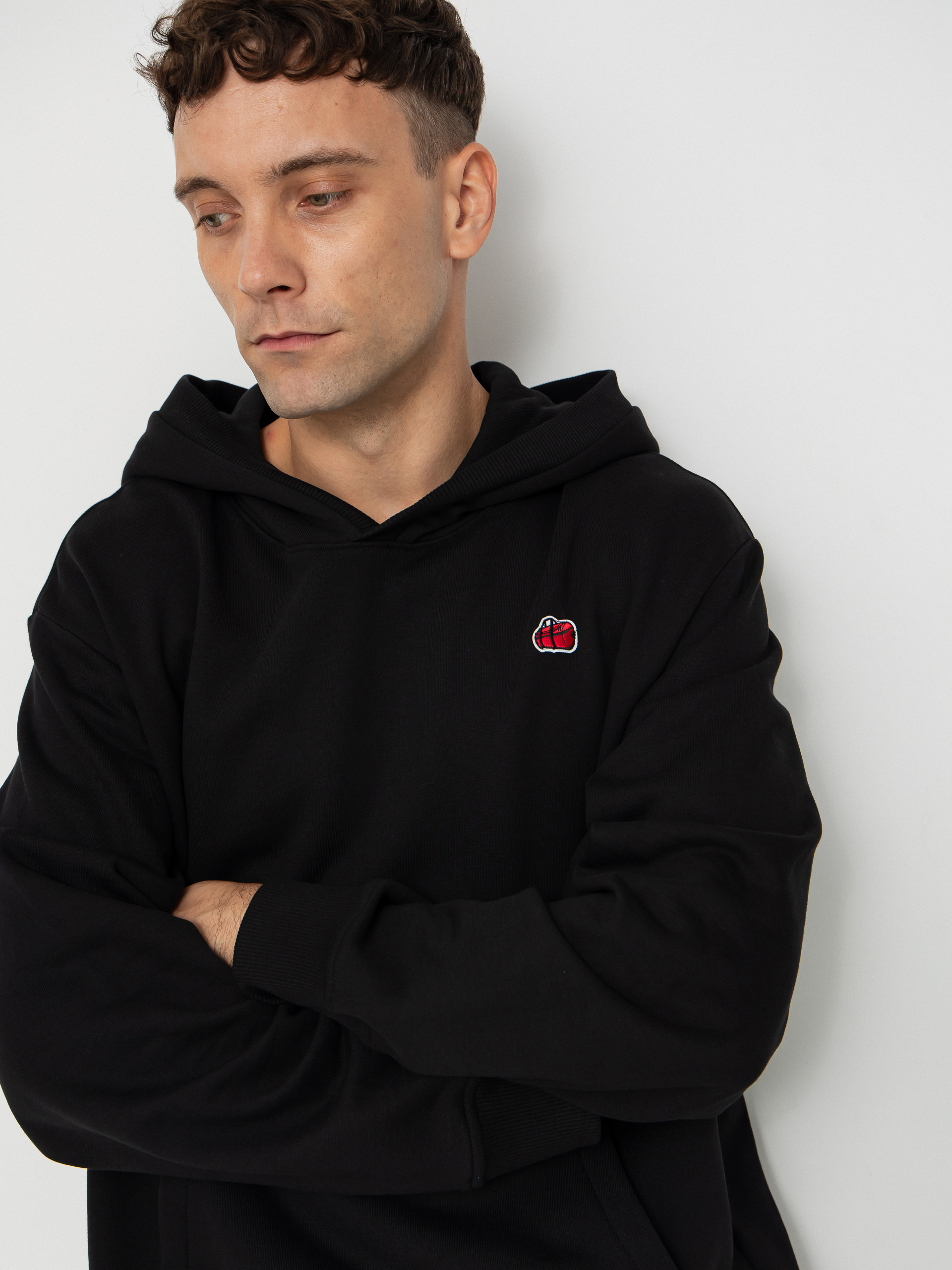 The North Face Hoodie Icon Relaxed HD (tnf black)