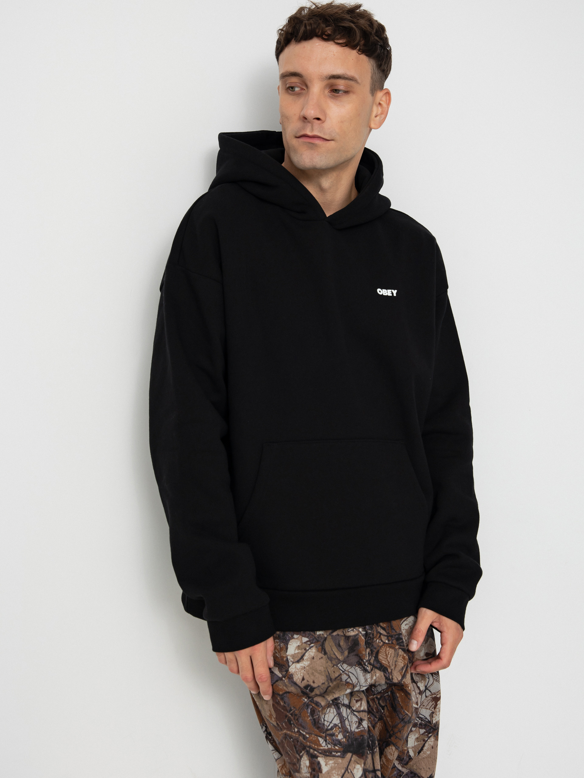 OBEY Hoodie Bold Star Extra Heavy HD (black)