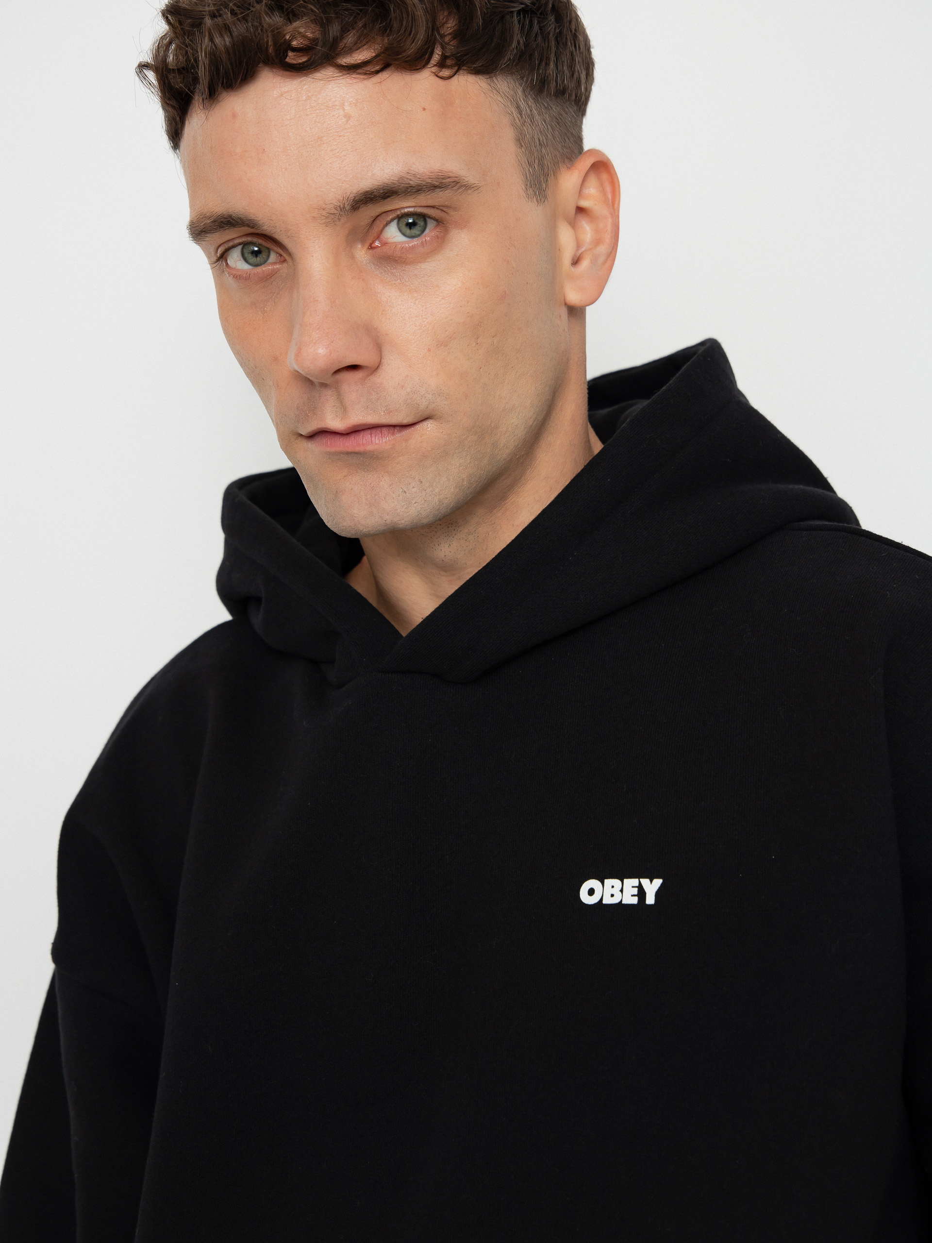 OBEY Hoodie Bold Star Extra Heavy HD (black)