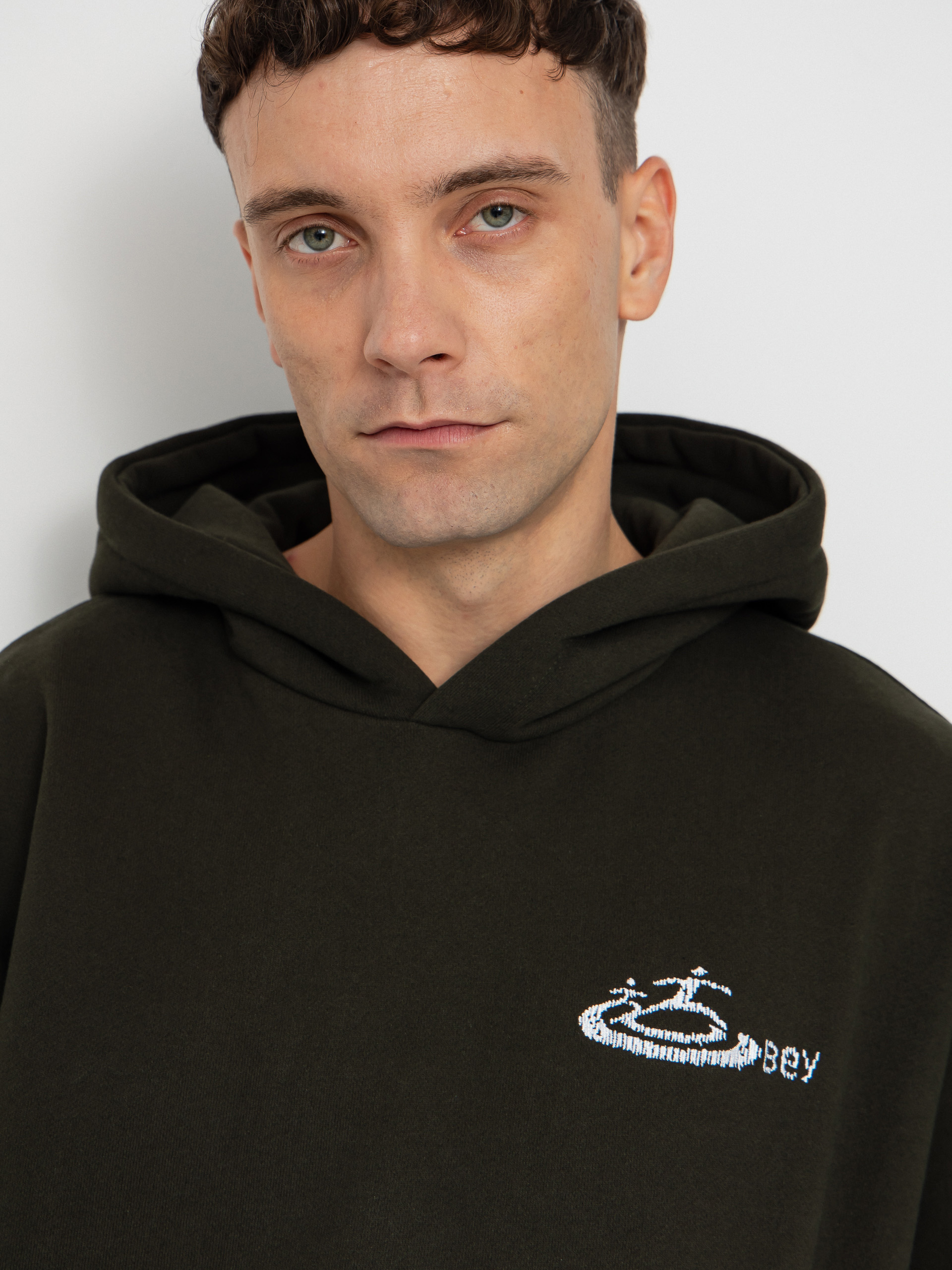 OBEY Hoodie Corp Extra Heavy HD (rosin)