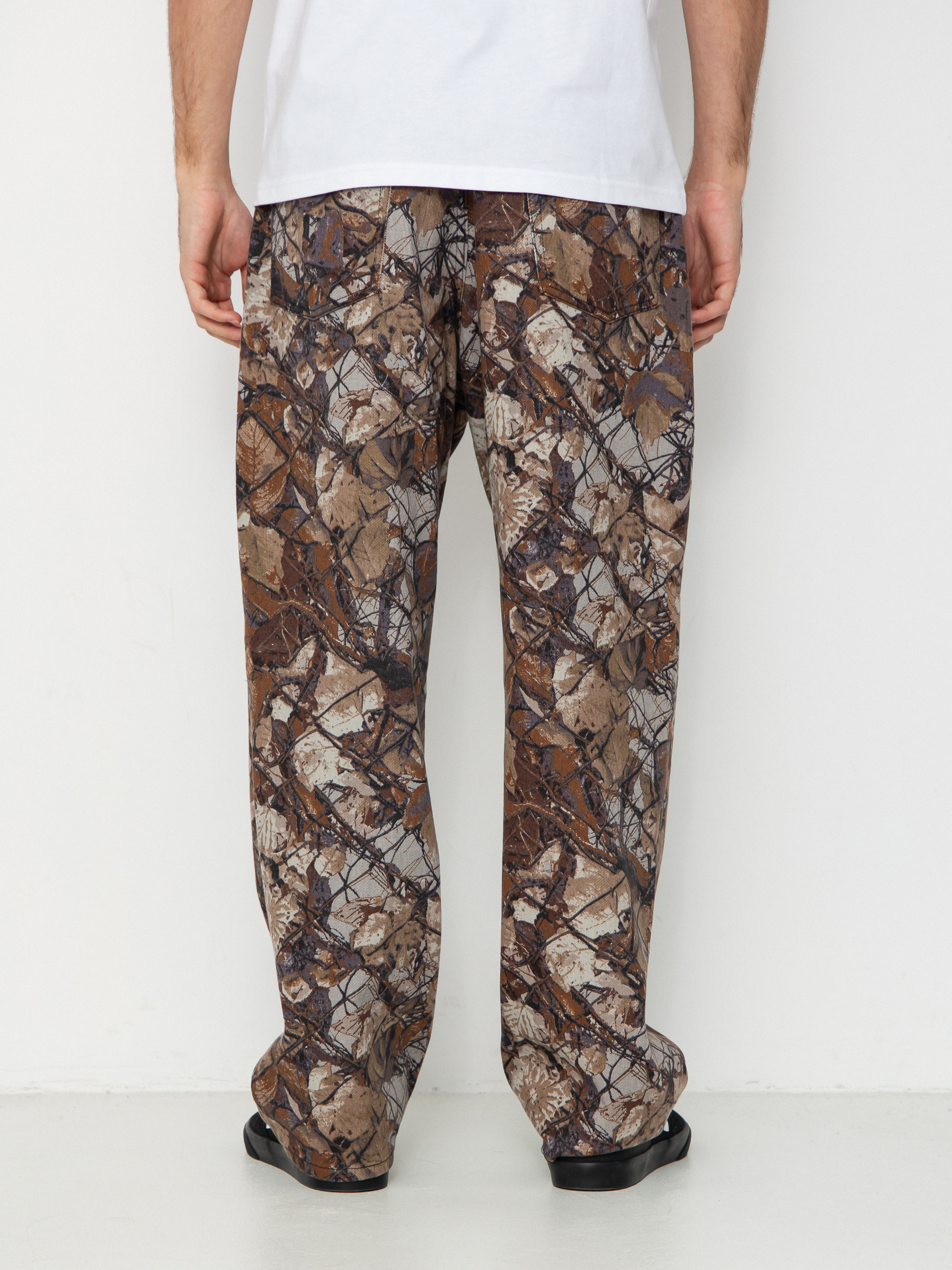 OBEY Classic Baggy Denim Pants - camo, multicolor (fence camo multi)