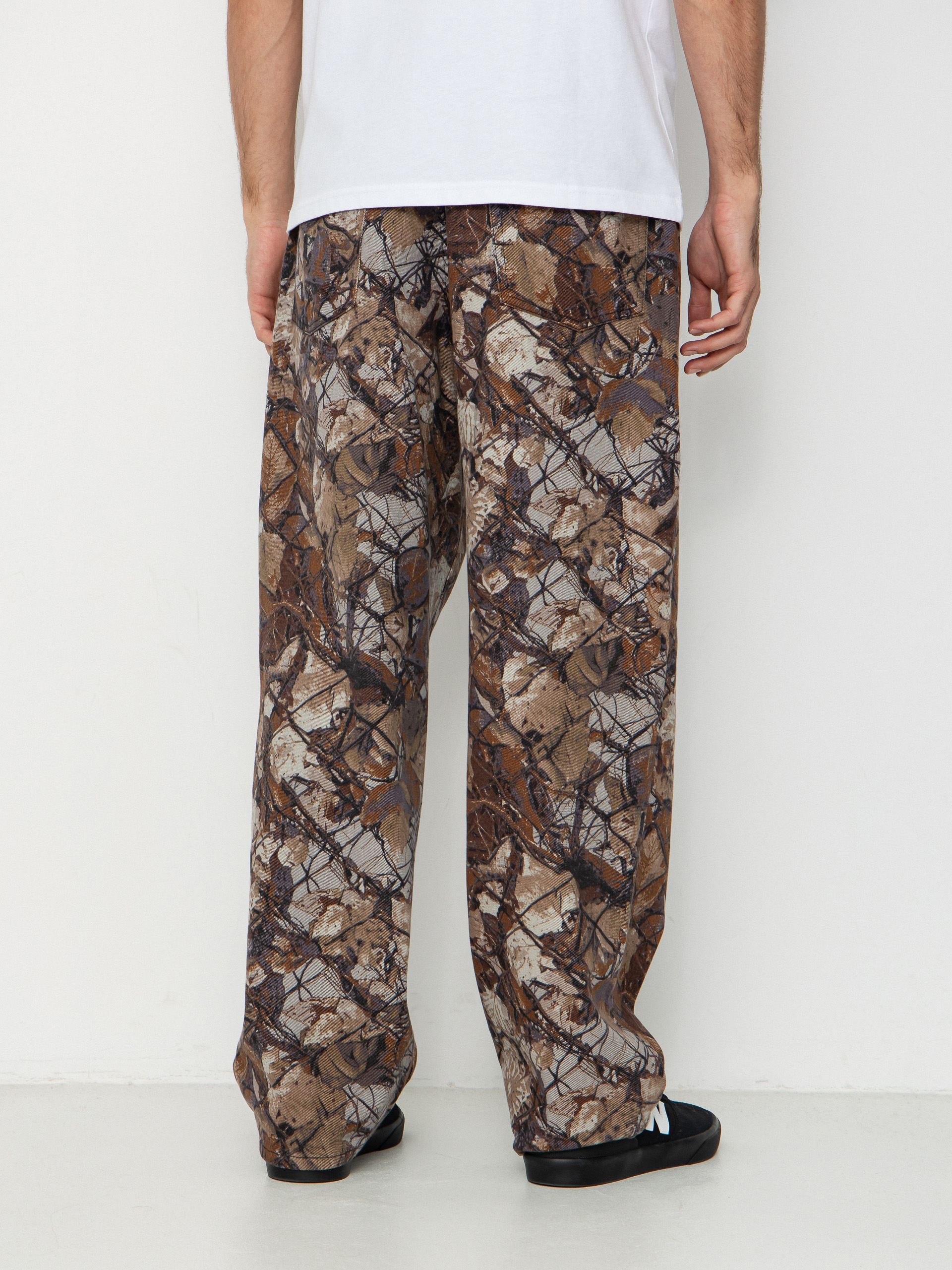 OBEY Classic Baggy Denim Pants - camo, multicolor (fence camo multi)