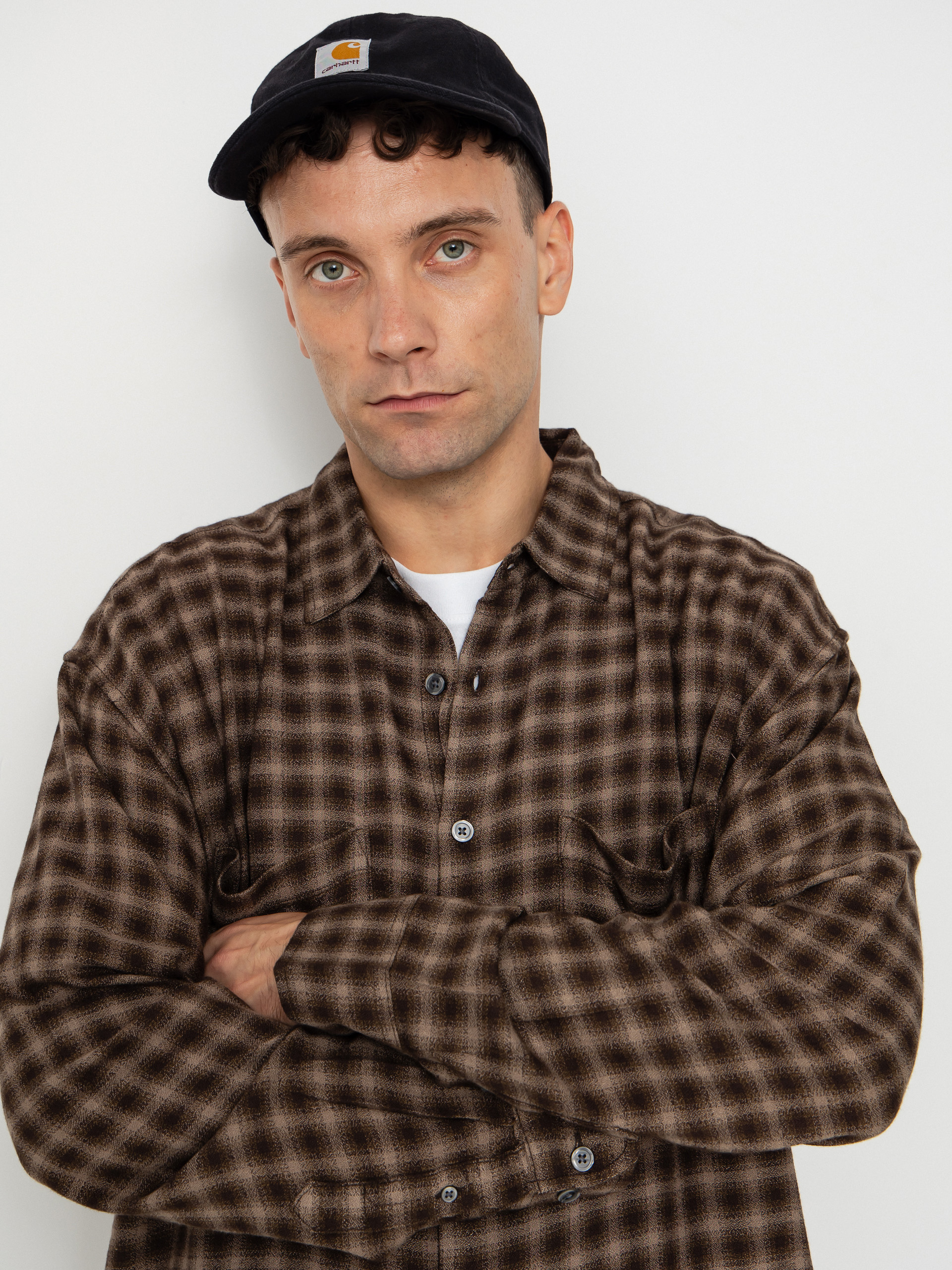 OBEY Hemd Clarence Woven (black multi)