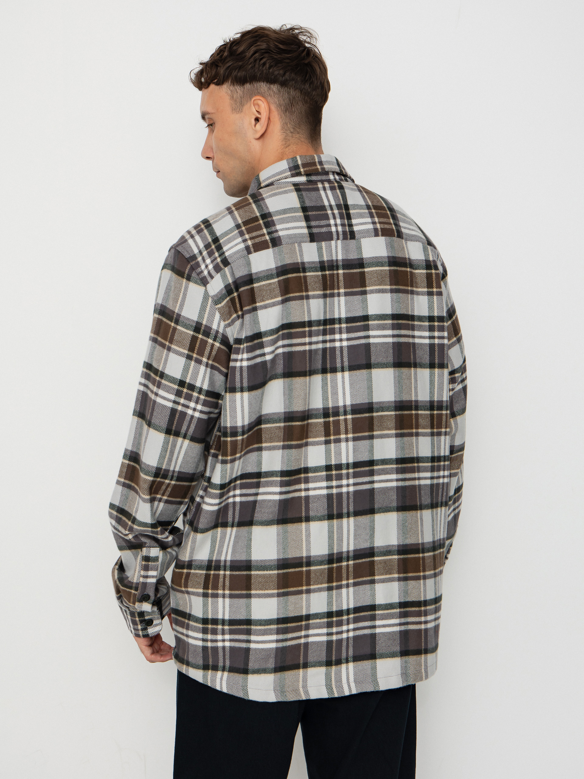 Patagonia Shirt Fjord Flannel (blizzard salt grey)