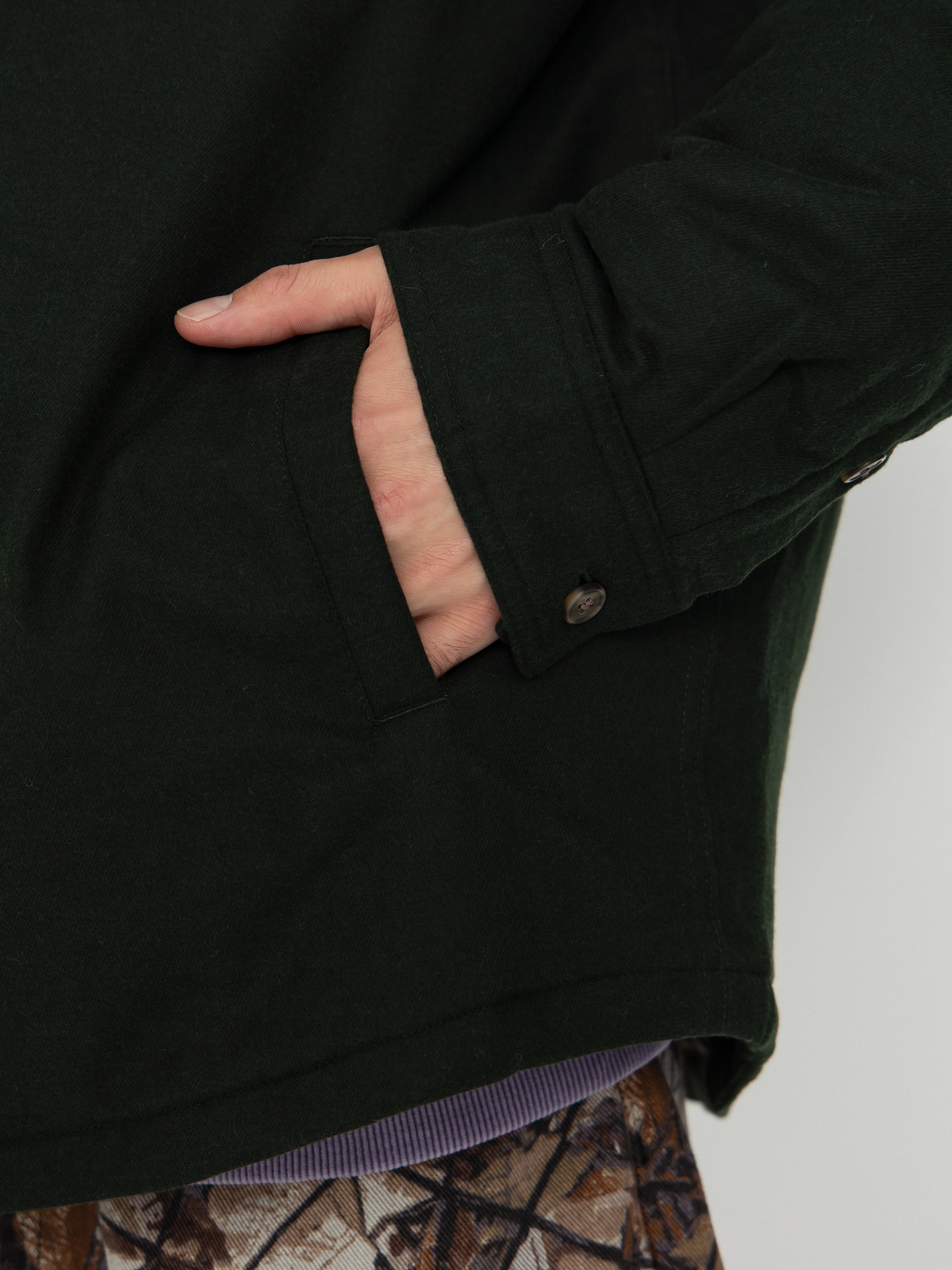 Patagonia Hemd LW Insulated Fjord Flannel (old growth green)