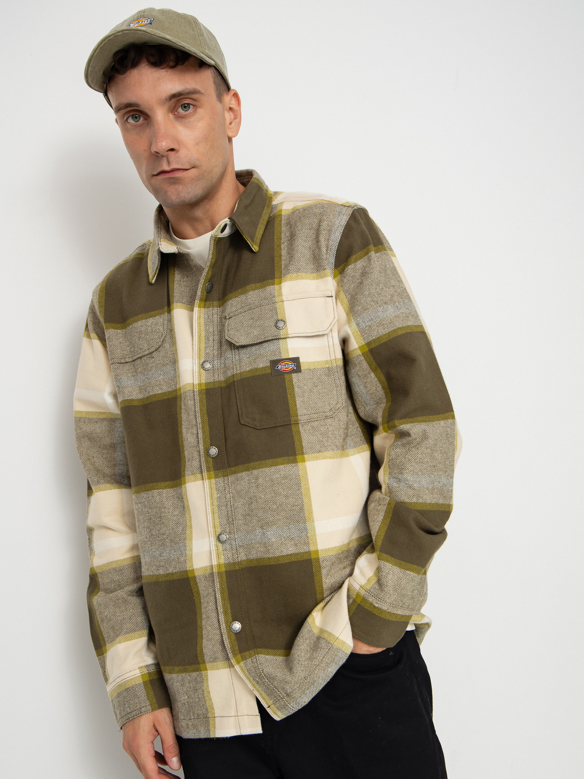 Dickies Nimmons Hemd (wood ash)