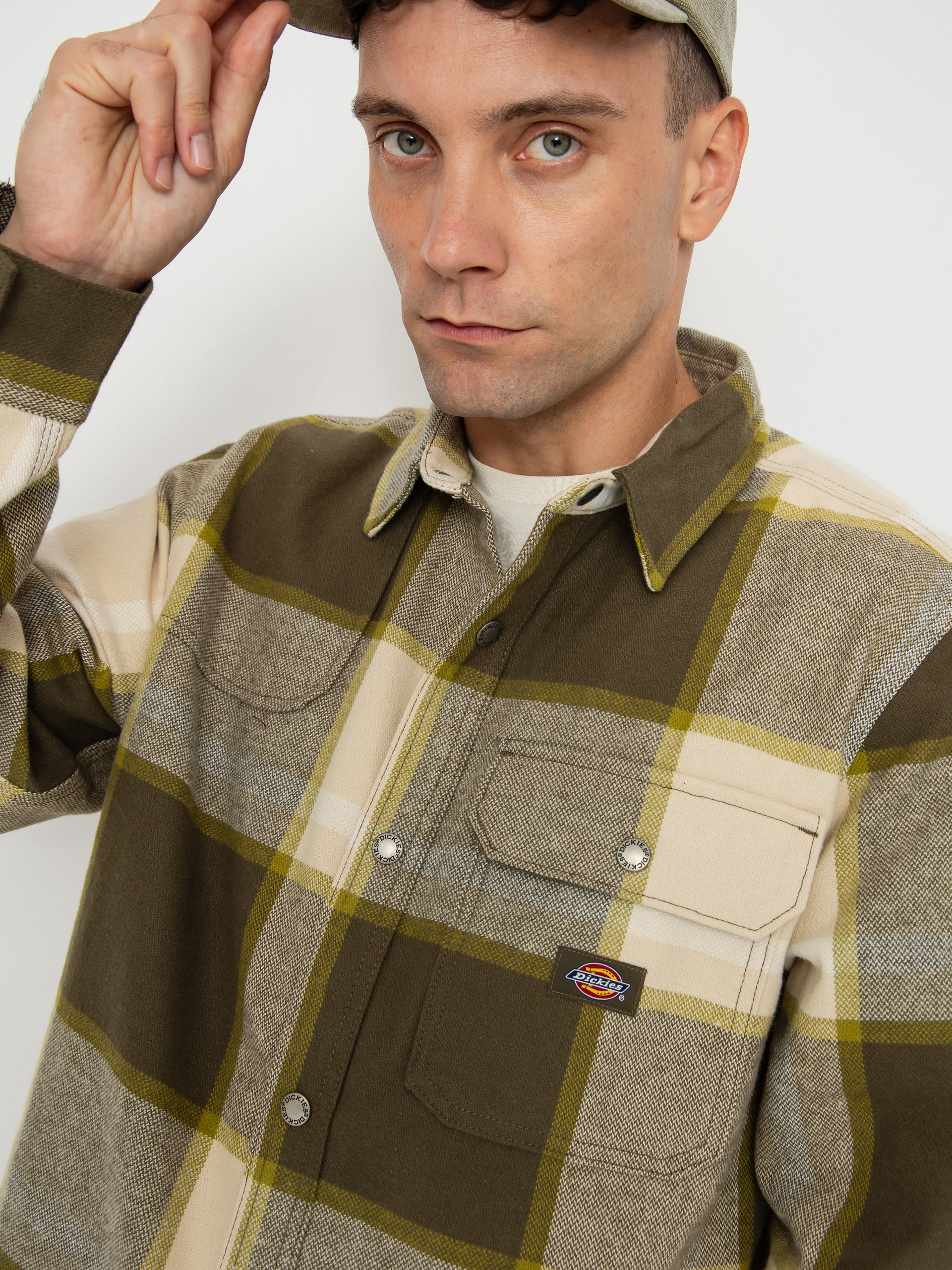 Dickies Nimmons Hemd (wood ash)